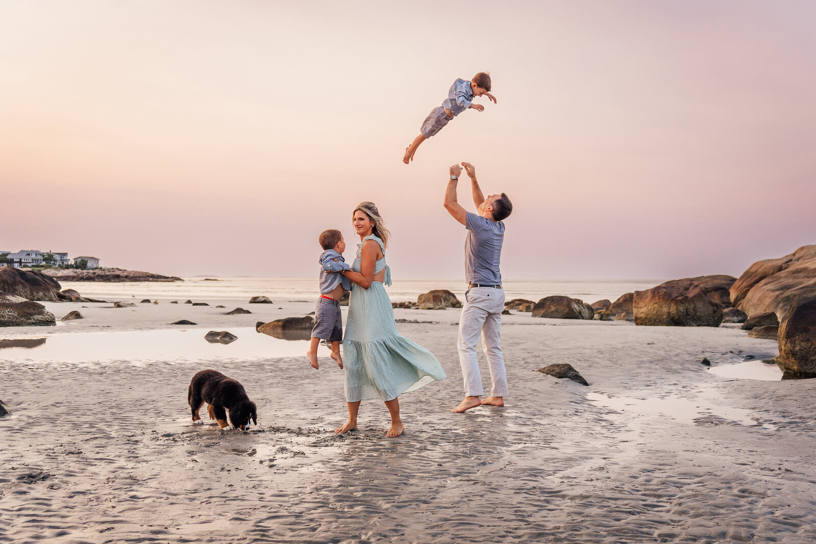 jenna-brown-photography-boston-family-beach-sunset