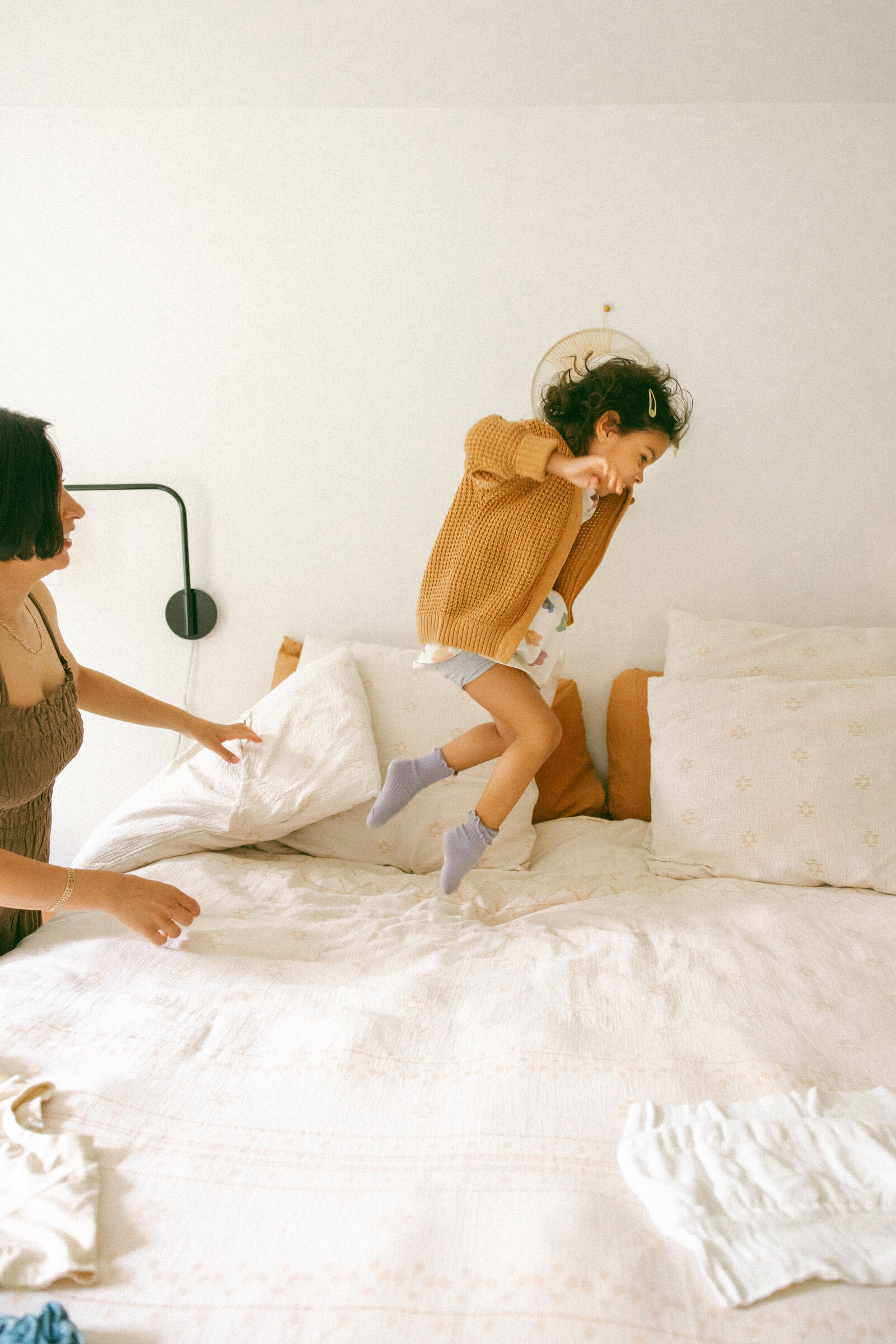 san francisco family photographer in home