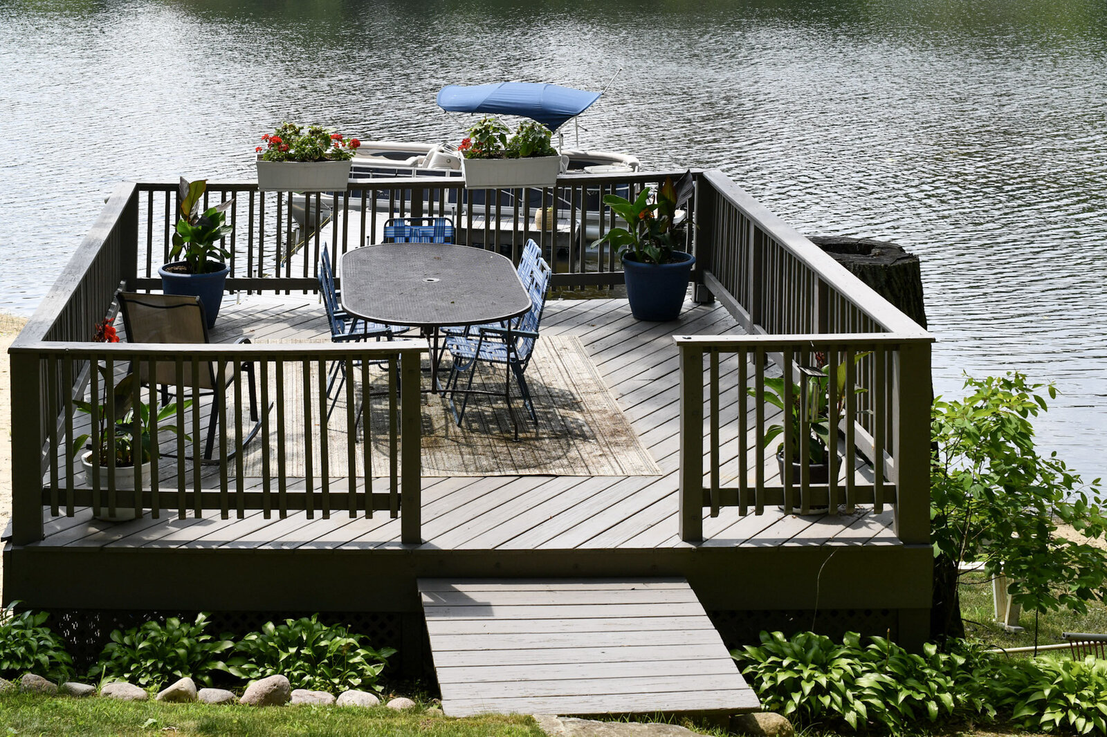 lake deck