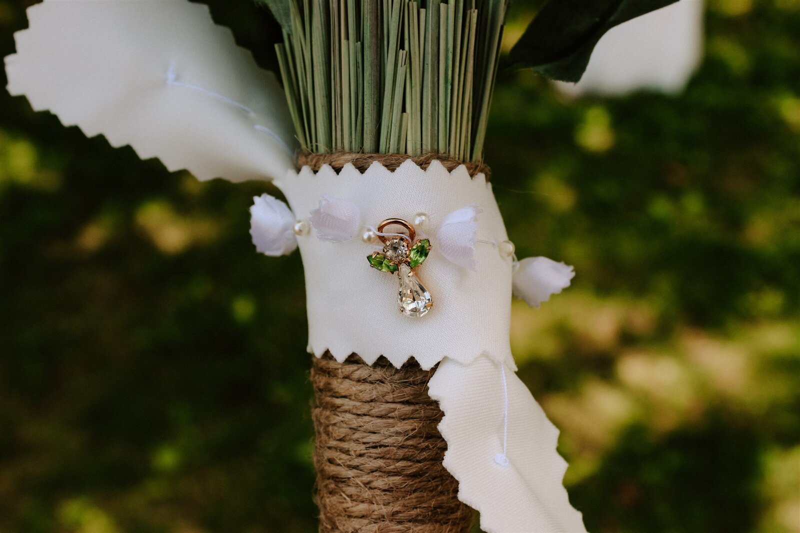 guardian angel on bouquet