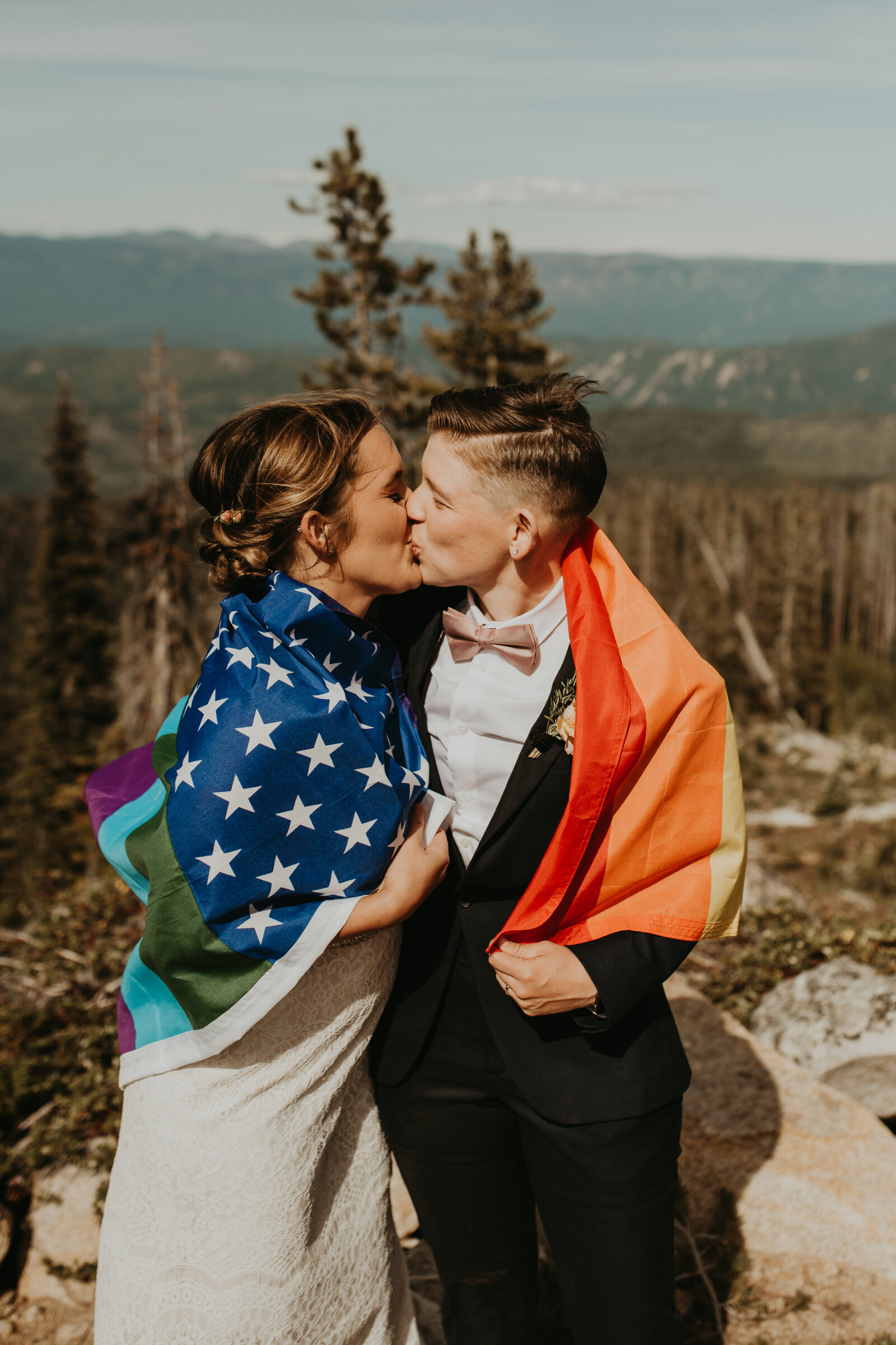 Jordan + Emily Elopement - Alpine Lakes High Camp_ Leavenworth_ WA - Kamra Fuller Photography-356