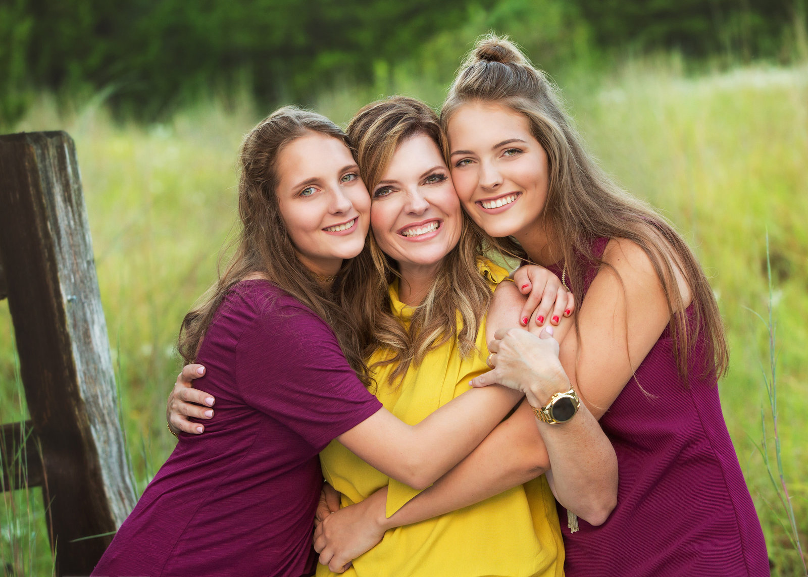 Mom and daughters family session