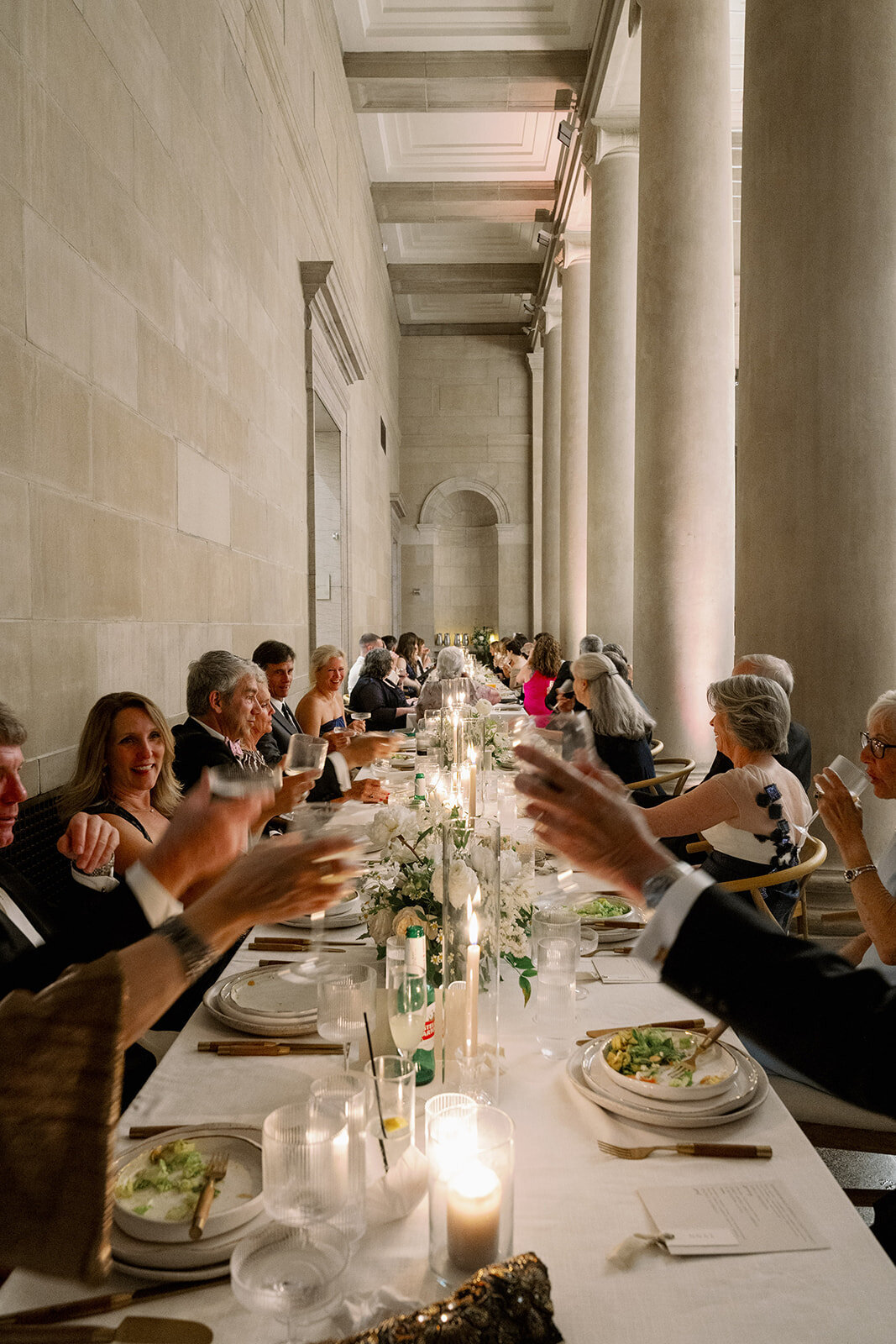 95_Kate Campbell Floral BMA Baltimore Museum of Art Wedding Vibey Reception by Nikki Daskalakis photo