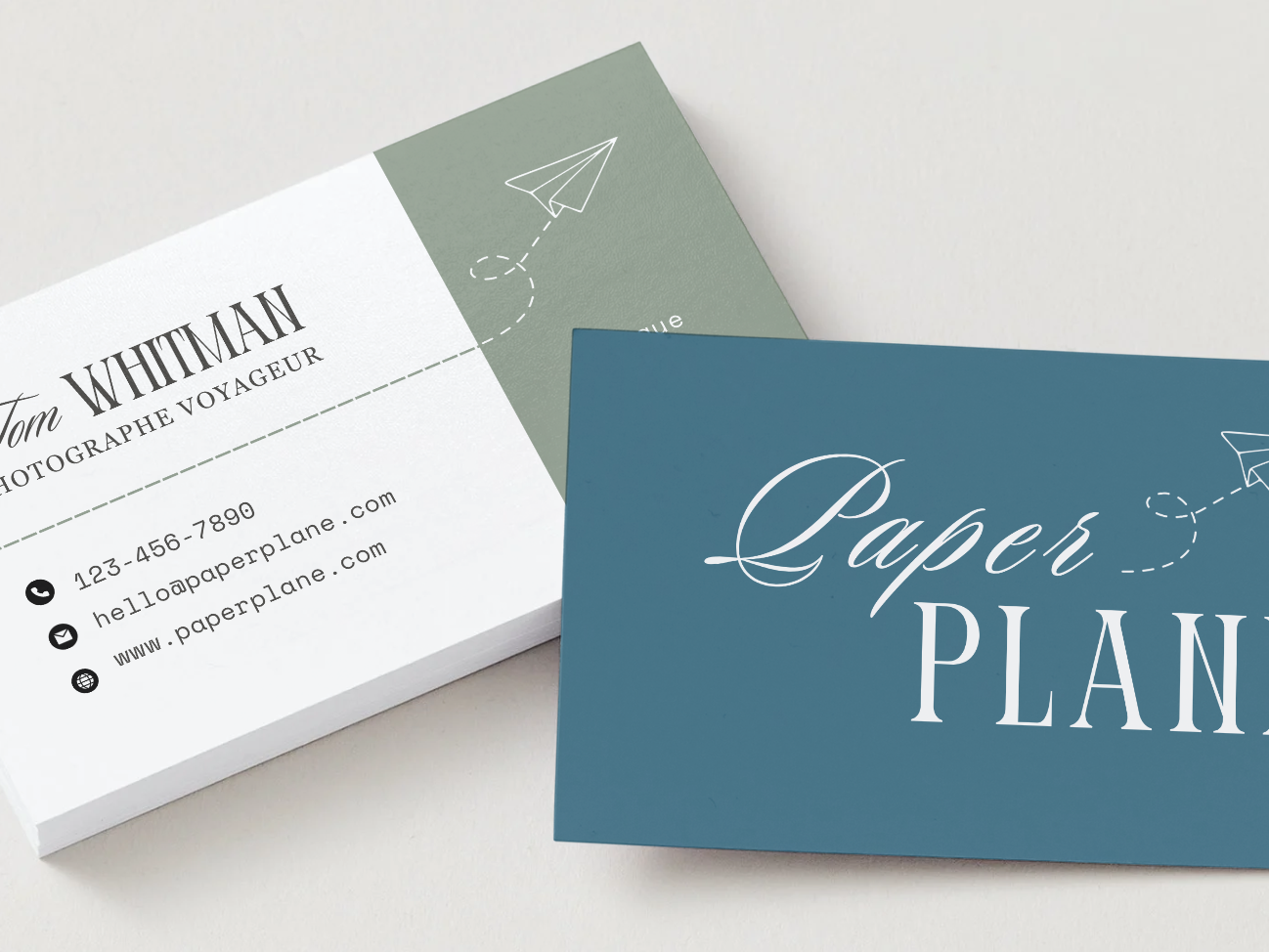 paper plane © l'herbier graphique8