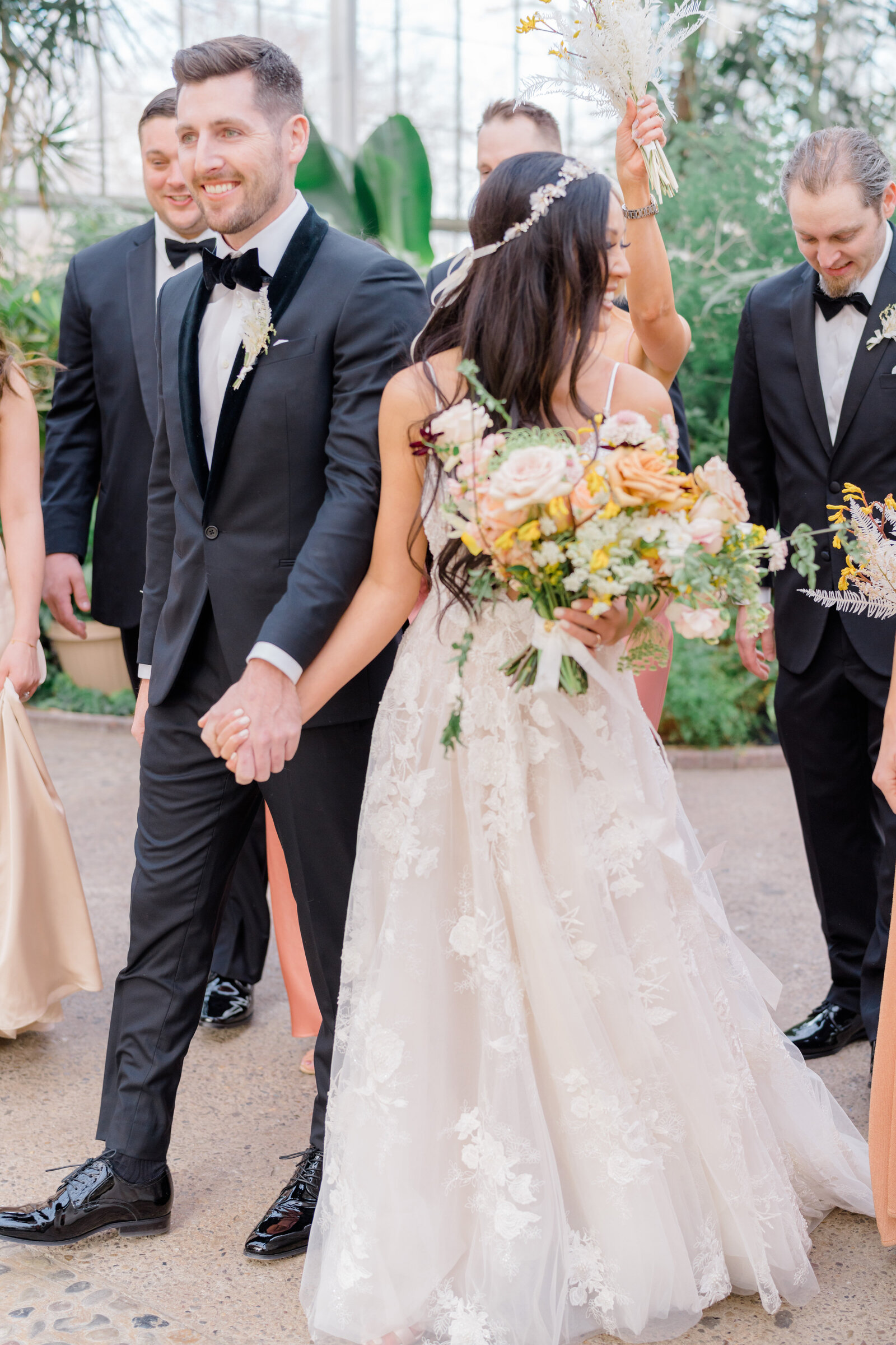 Melissa and Keith - Fairmount Park Horticulture Center - Magi Fisher - 421