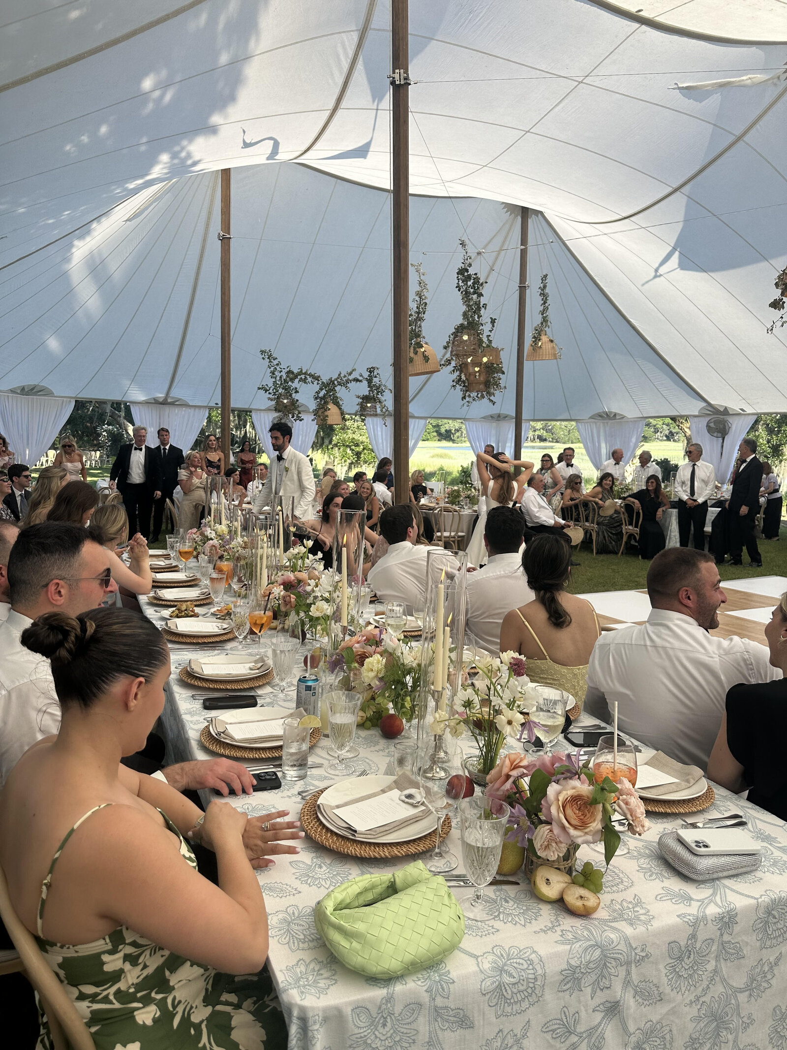 tent inside