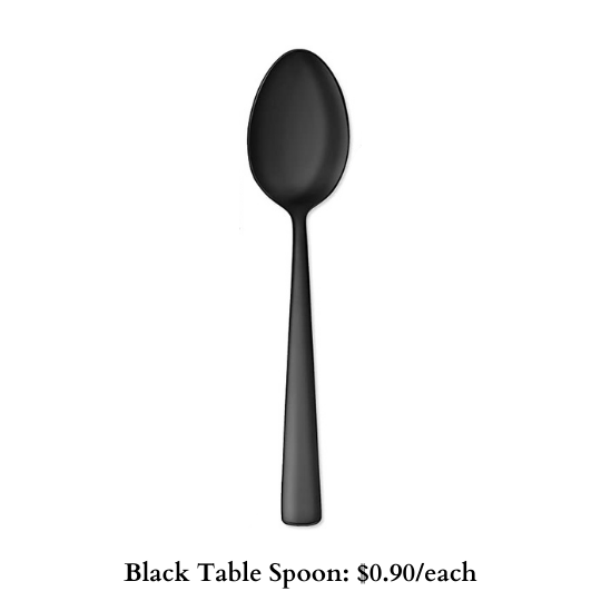 Black Table Spoon-Not assigned