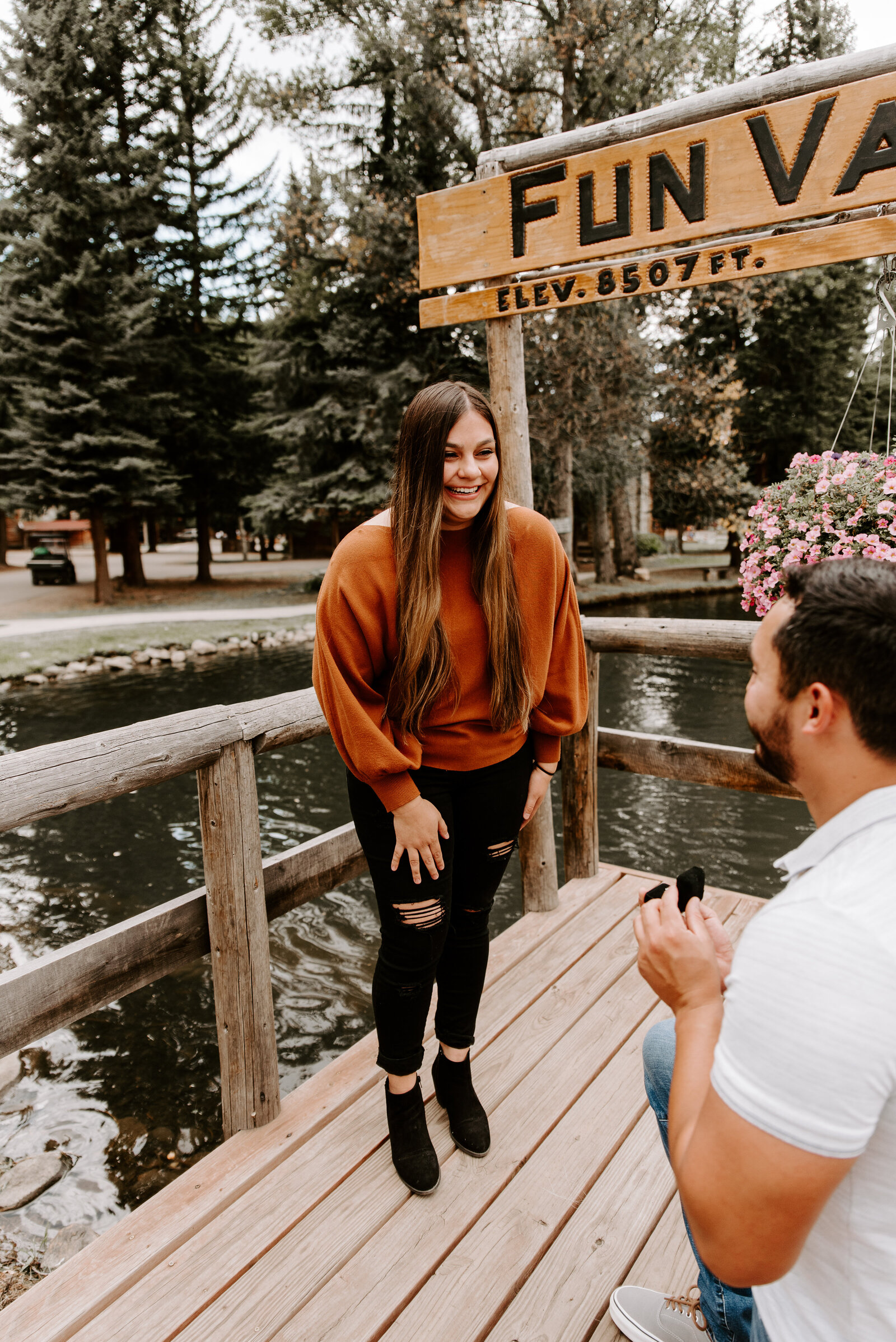 colorado springs Colorado+ south fork elopement + colorado wedding + surprise proposal + couples photos + proposal + engagement photos3