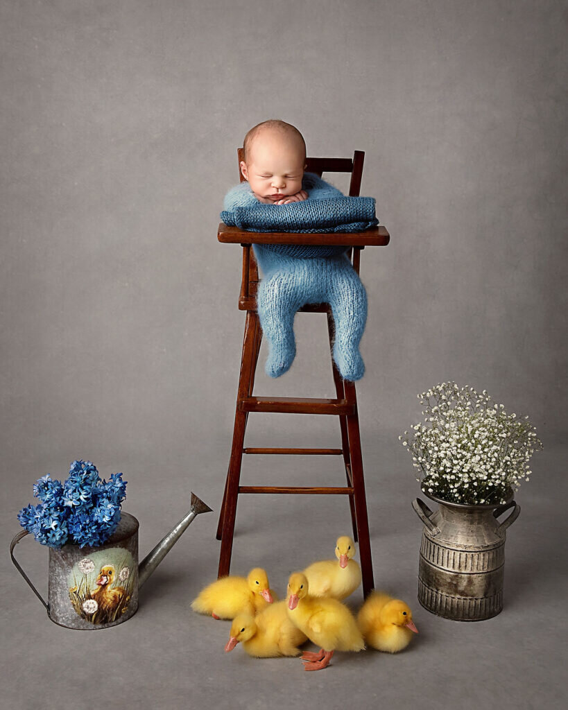 dallas-tx-newborn-photographer-ducks-flowers-01-819x1024