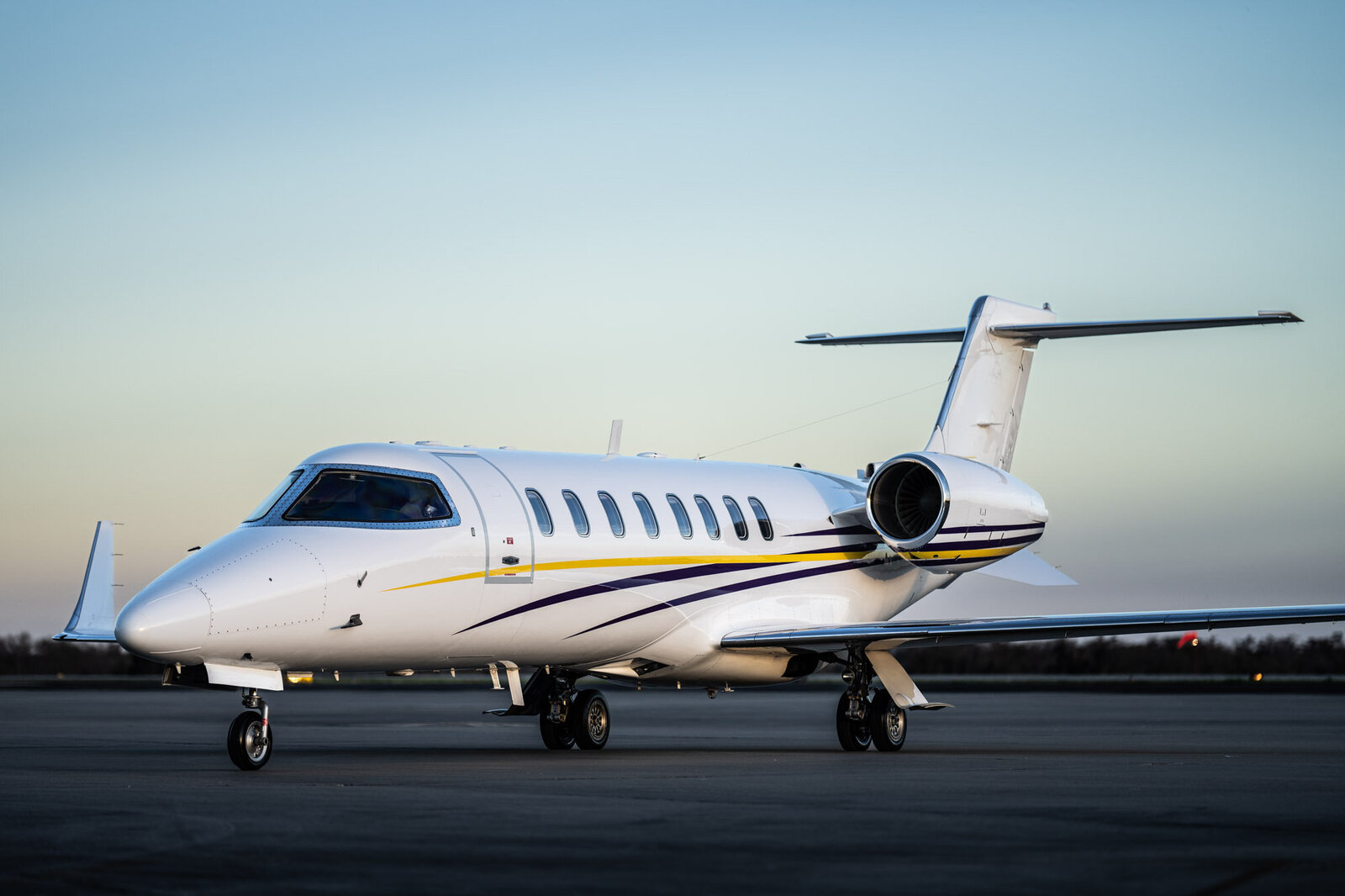 Learjet 45 in Lafayette