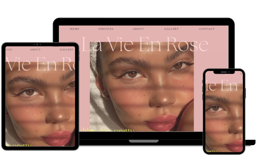 your just a few clicks away from your dream website!