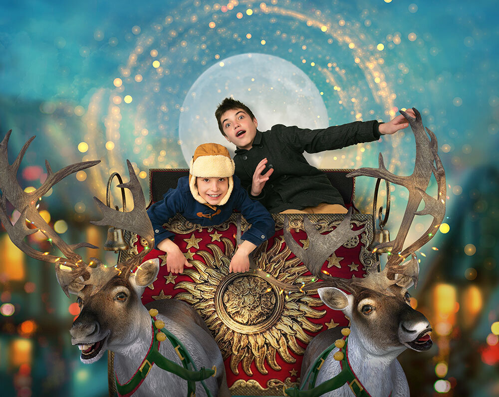 Christmas-sleigh_Reindeer