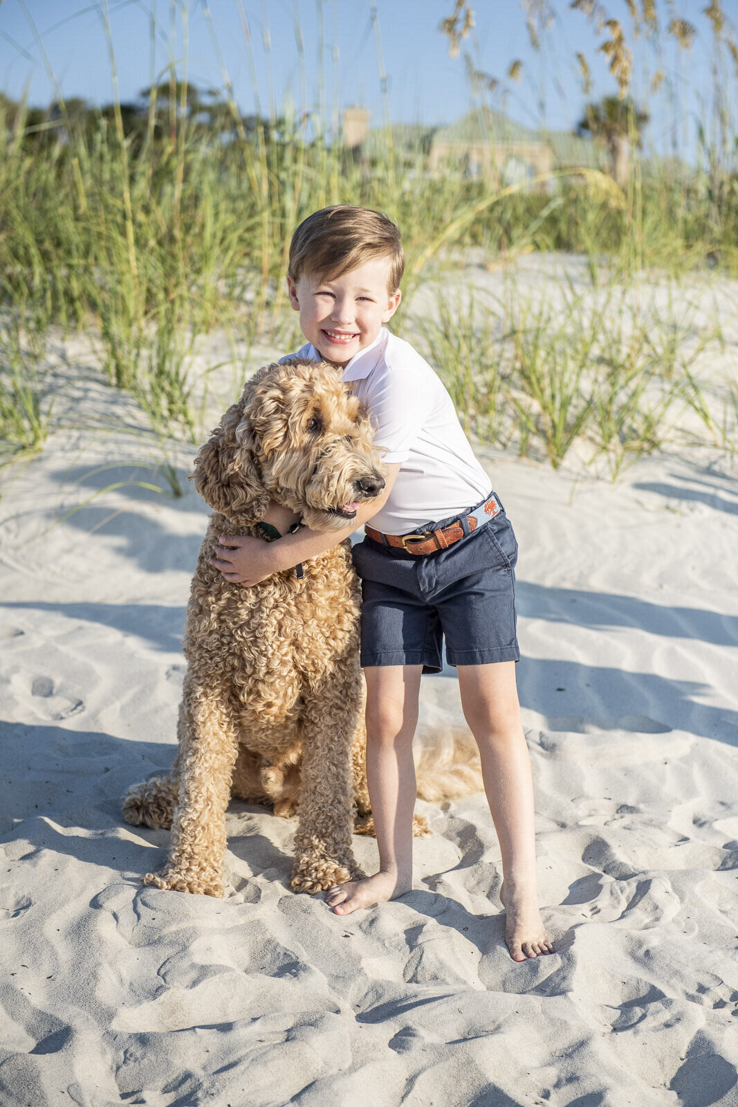 family on hilton head island beach
