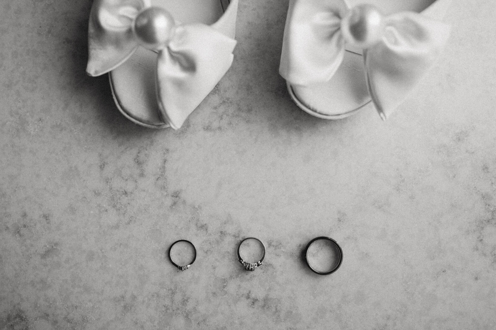 Photographer captures wedding details at alberta wedding