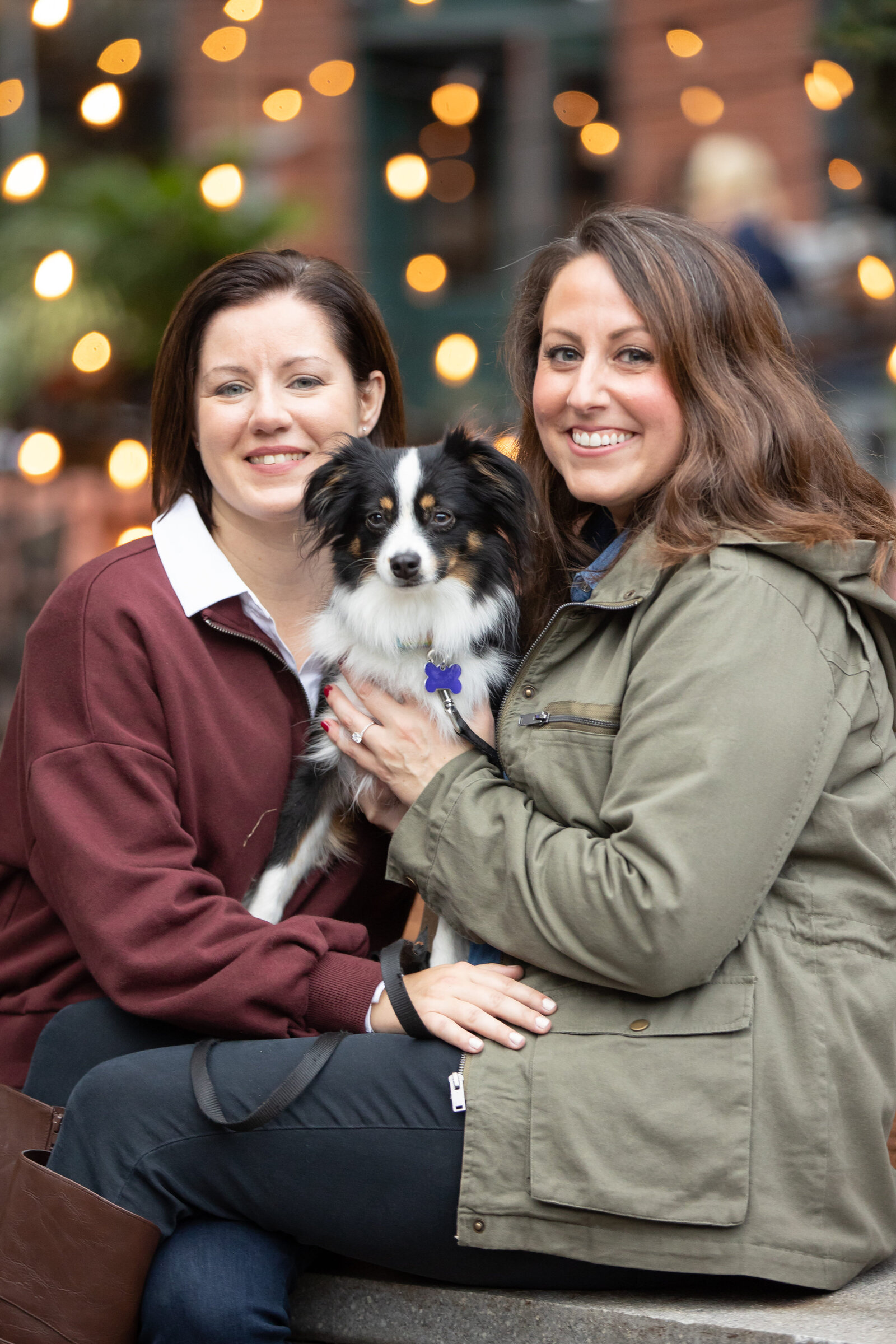 brides-hold-dog-engagement-south-end-boston-lisa-gilbert-photography