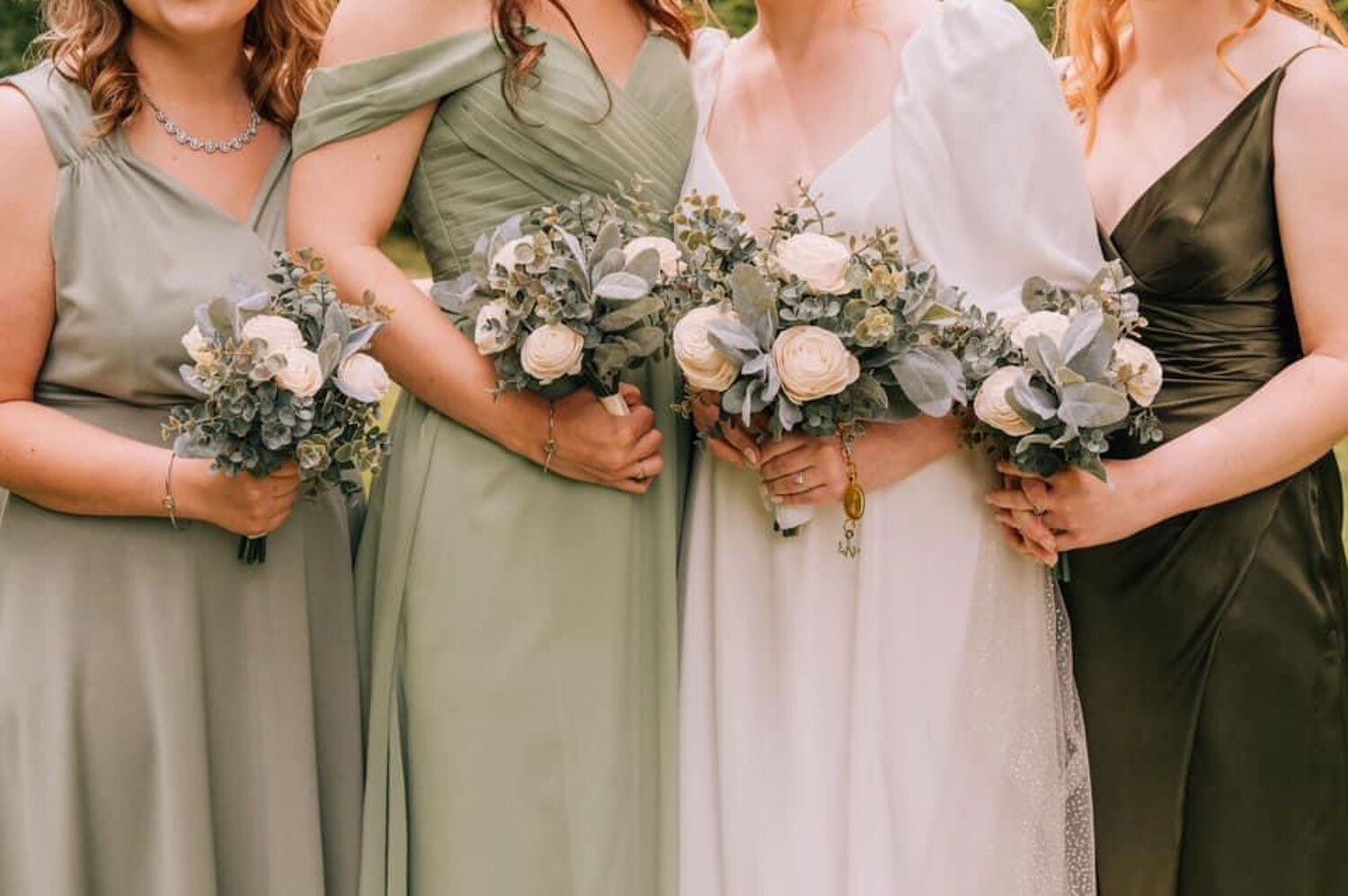 Bride  tribe's floral bouquet