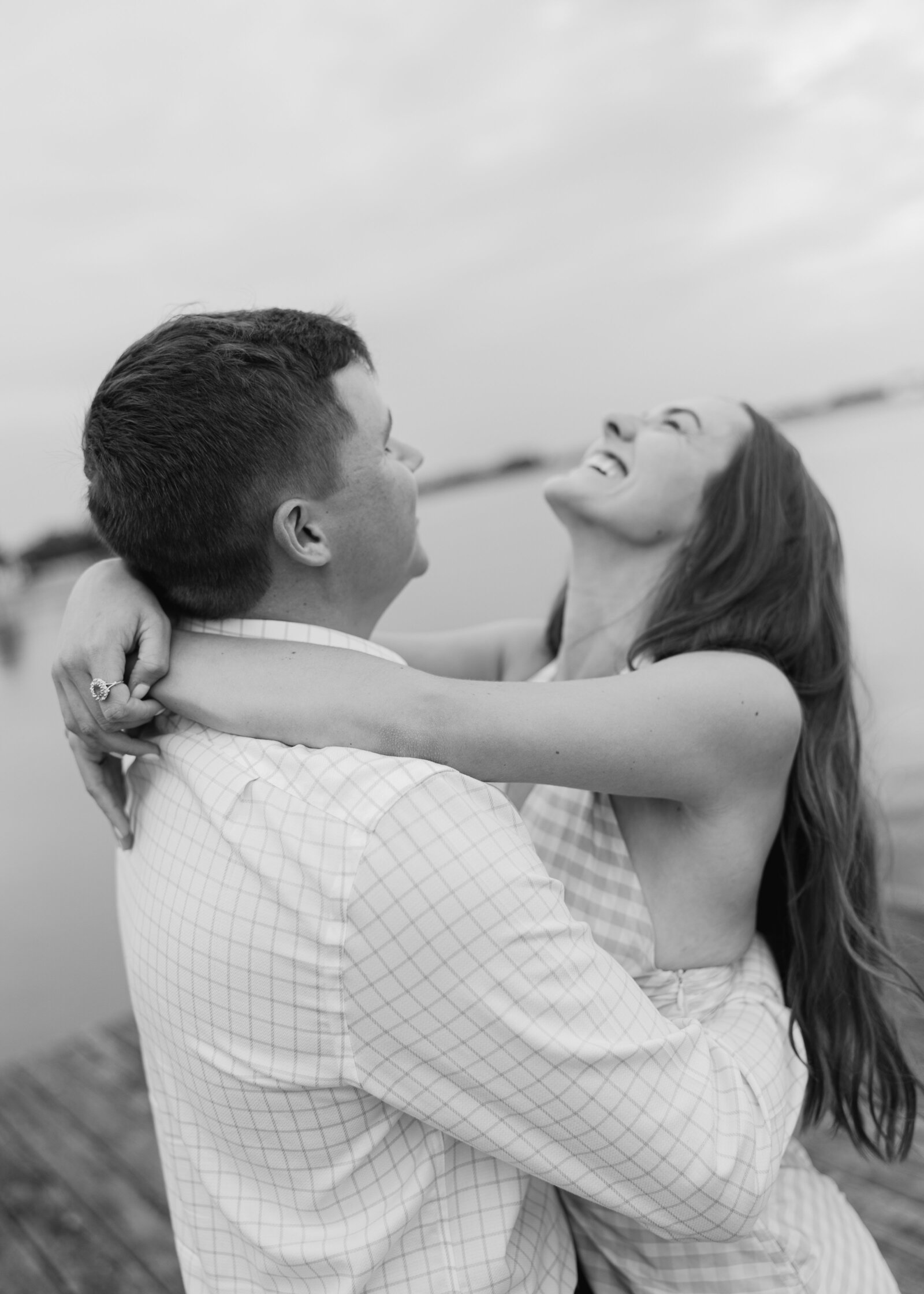 Lifestyle couples photographer Alabama candid romantic outdoor session.