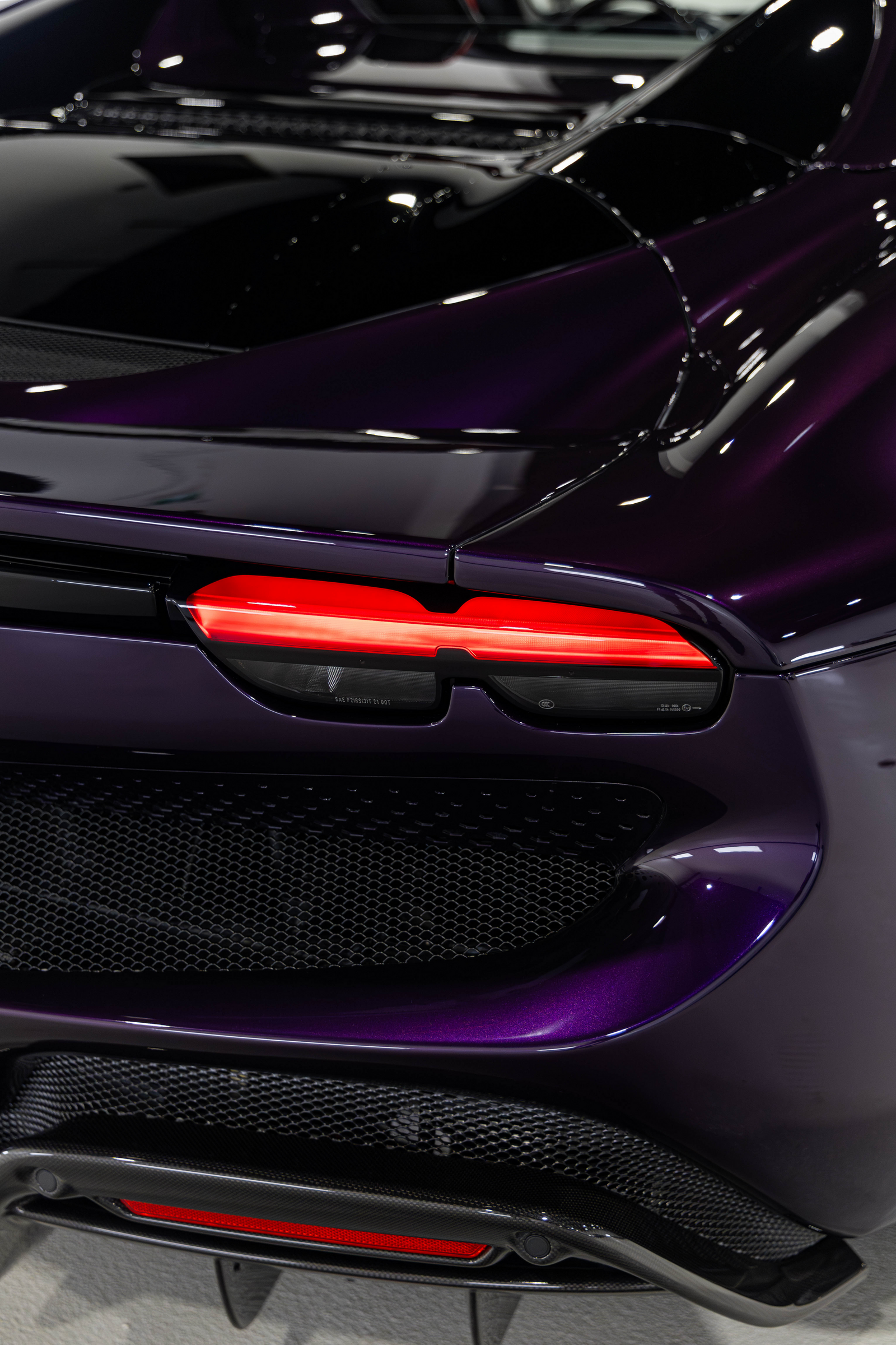 Purple Ferrari 296 GTS New Car Paint Correction Ceramic Coating Wet Sanding Toronto Markham Le Mans Detailing 2