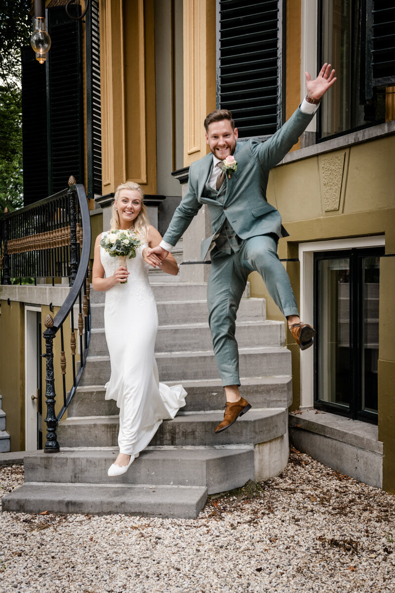 Trouwen in Jeltingahuis Buitenpost, trouwen in Achtkarspelen, bruidsfotograaf, trouwfotograaf (72)