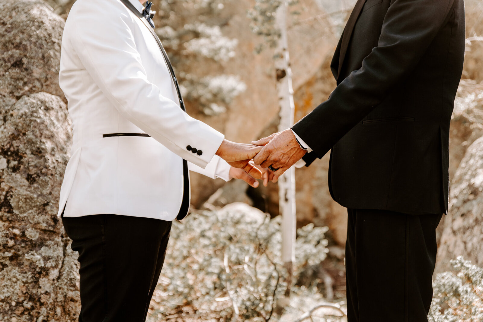 South Fork Colorado+ south fork elopement + colorado wedding + groom and groom + elopement colorado + LGBTQ 2