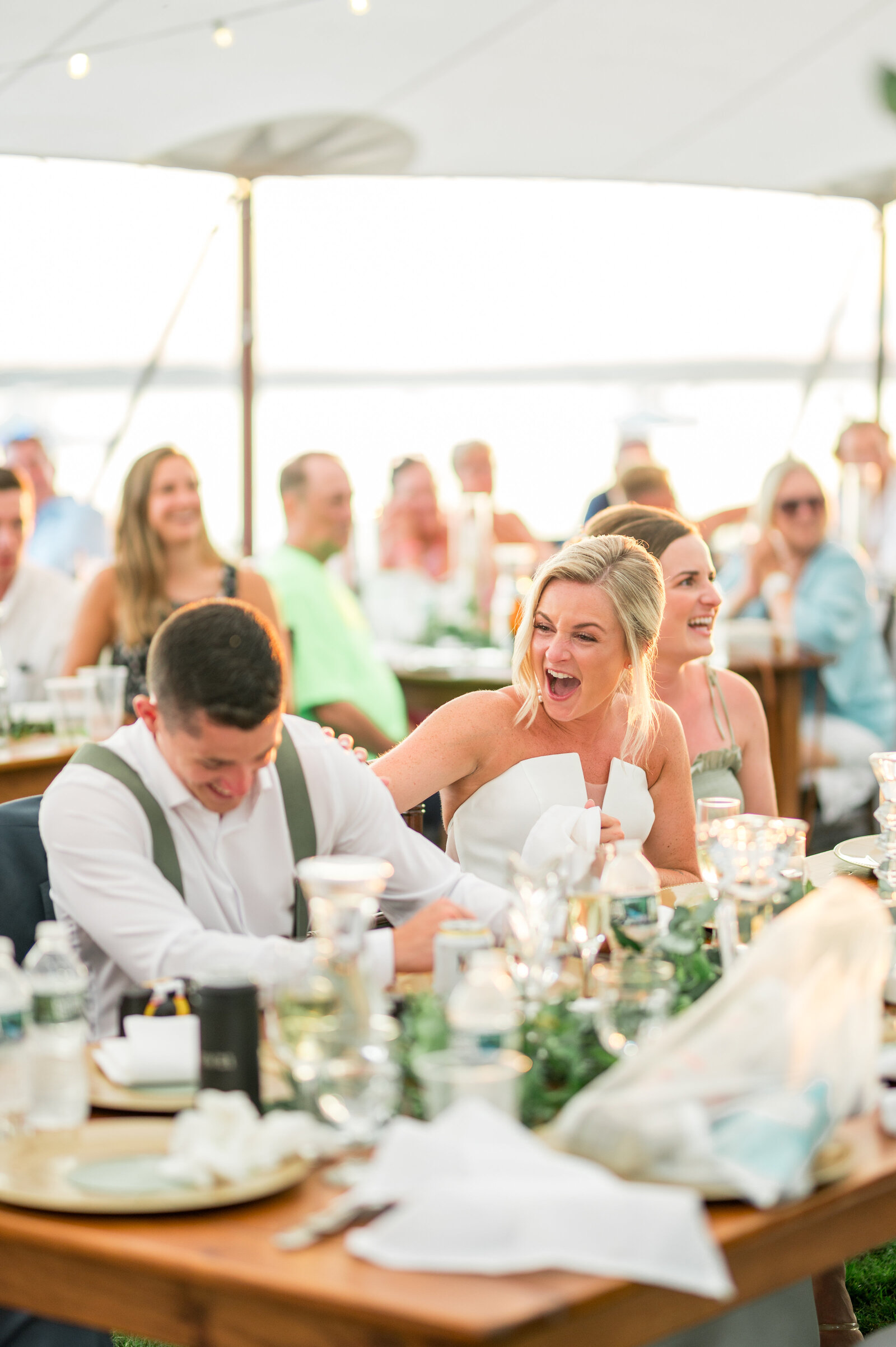 Cape Cod Tented Wedding Inspo