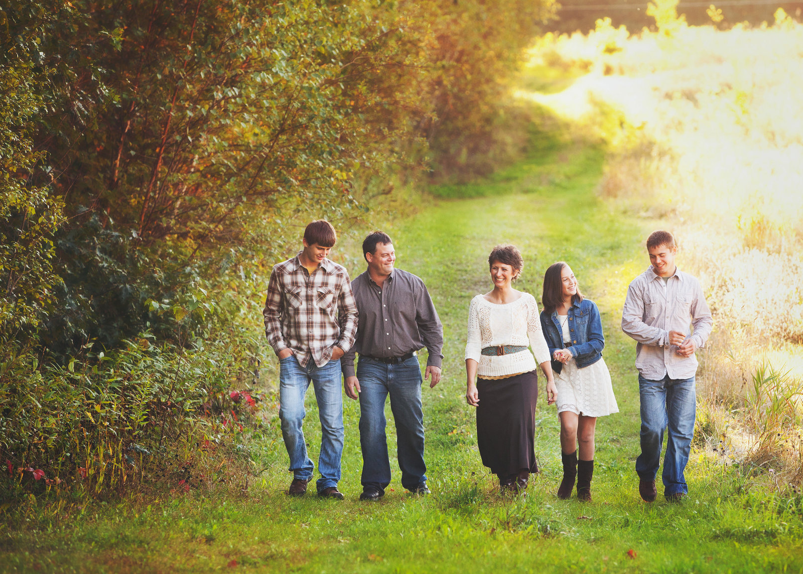country family session in central MN
