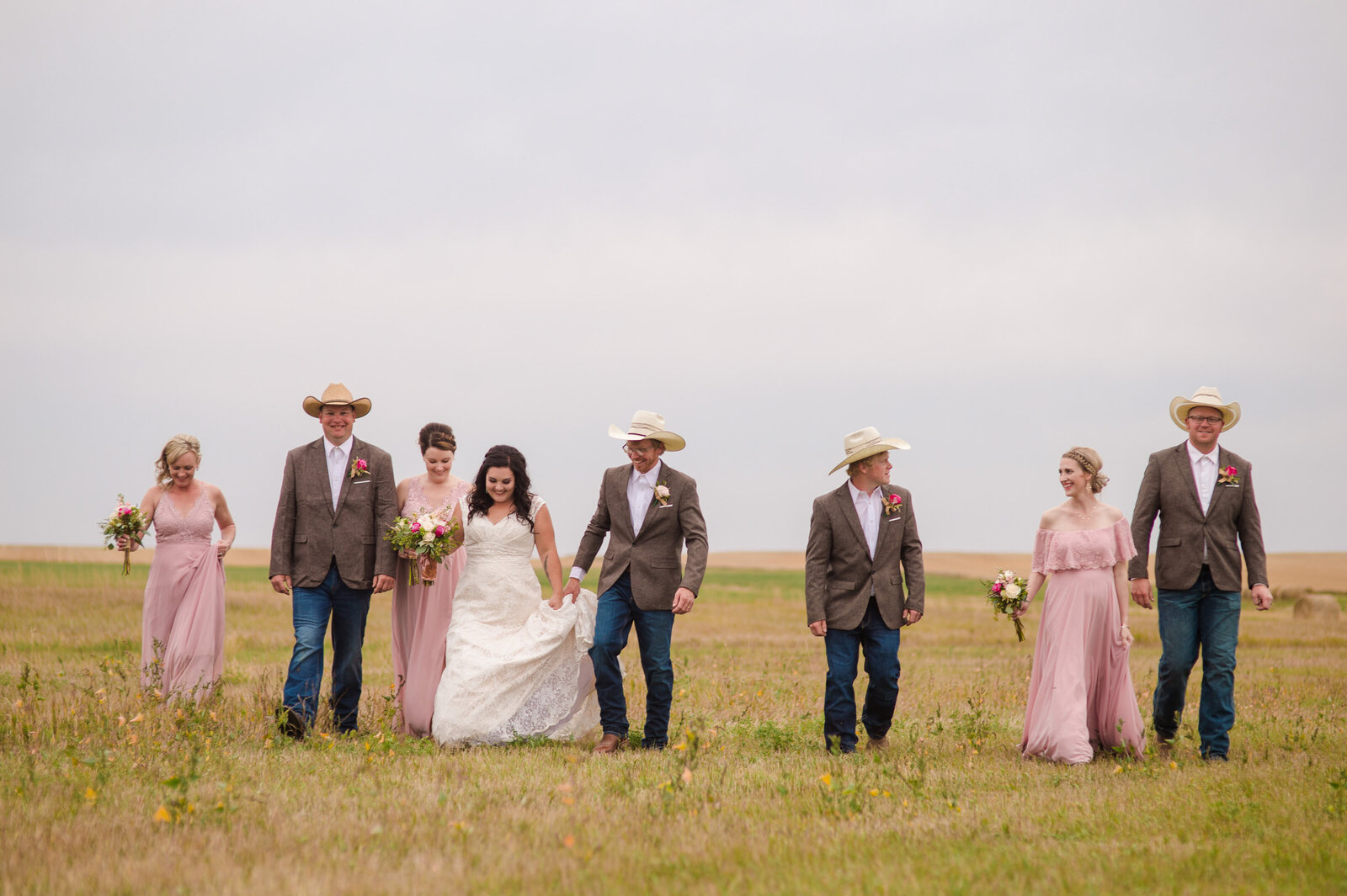 western ranch wedding open feild flint hills manhattan kansas wedding photographer-3