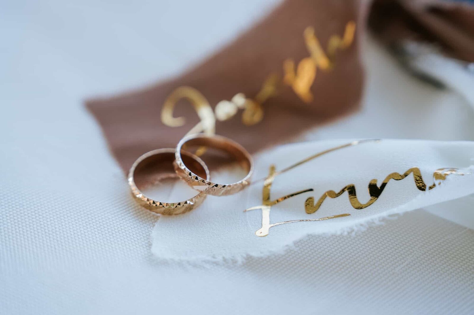 Vizcaya Museum and gardens wedding - ring details