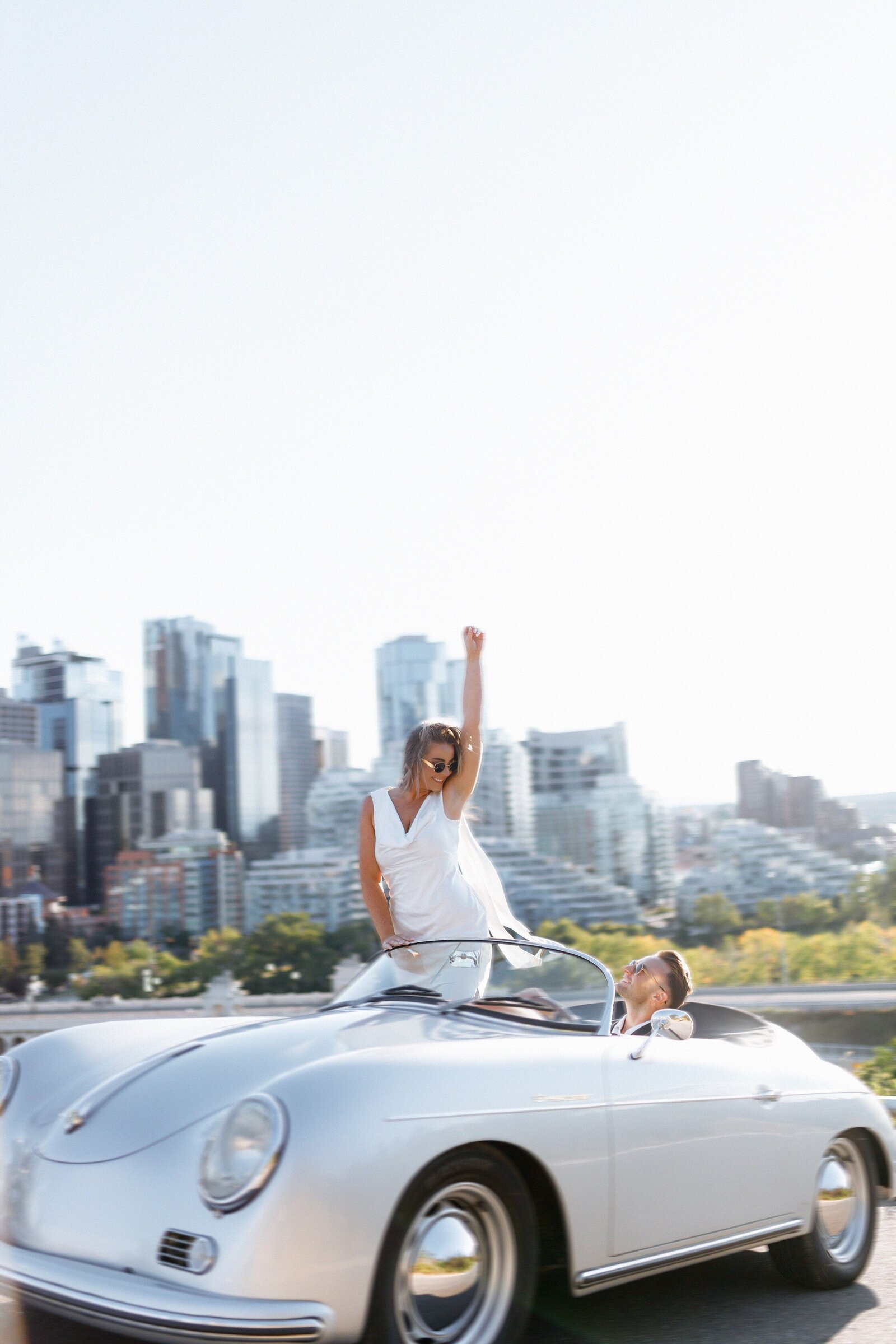 Vintage Porsche Rental for Your Wedding in Calgary
