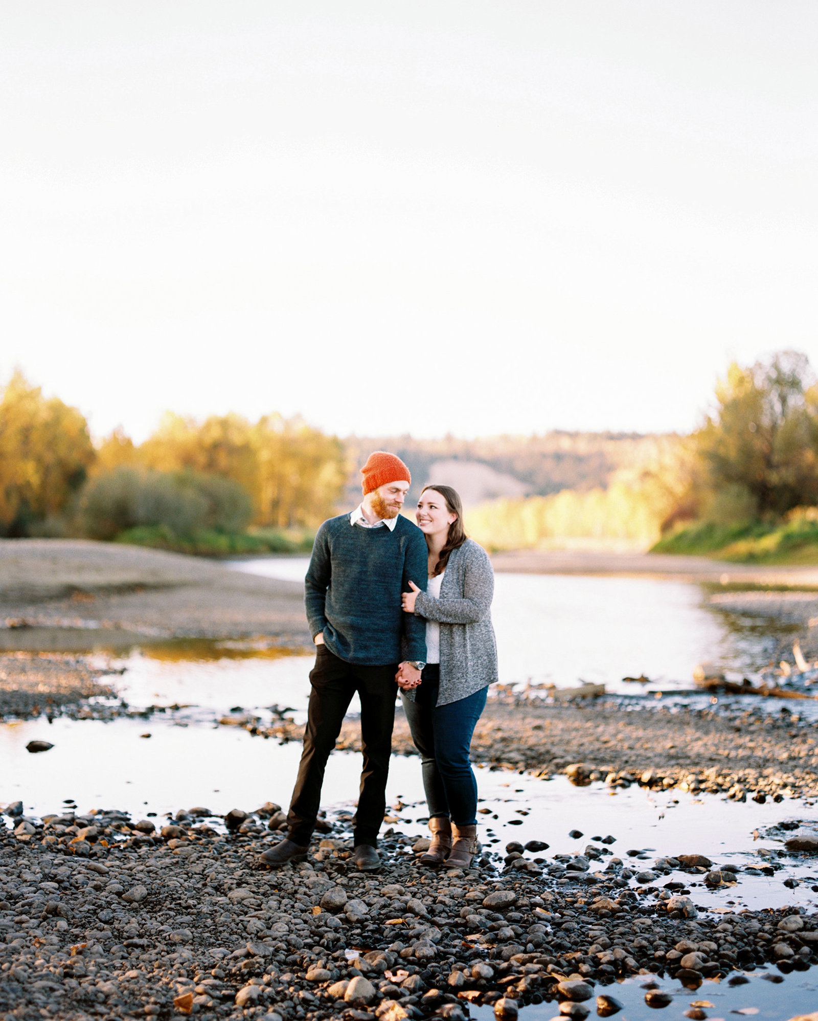 Cottonwood Island Park engagement session 2