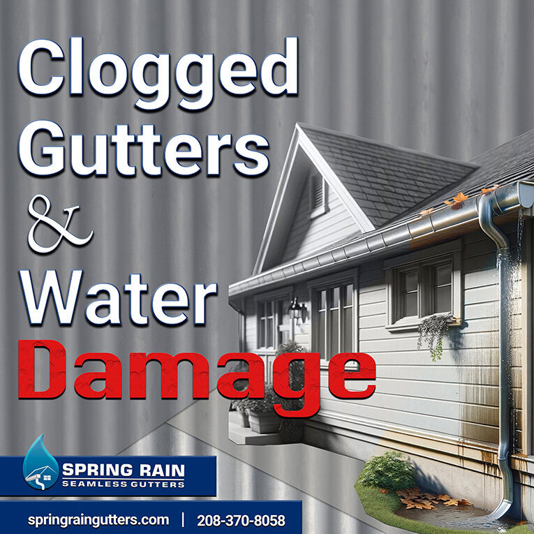 InstagramSpring Rain Gutters-Gutter Clogging & Water Damage