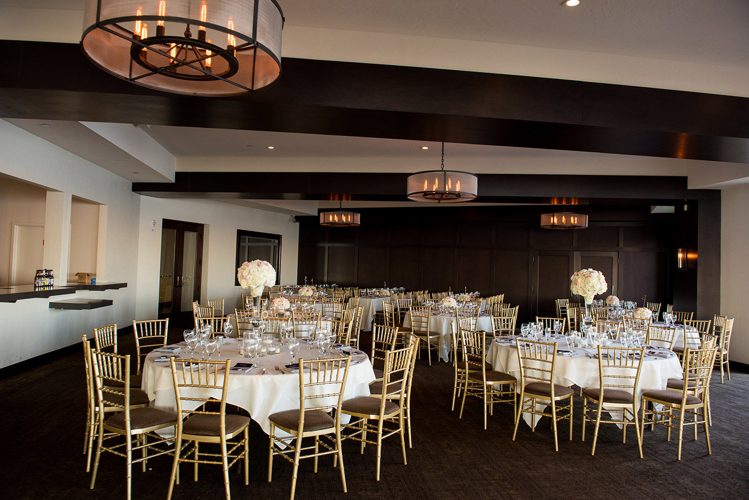 amazing table setup at reception