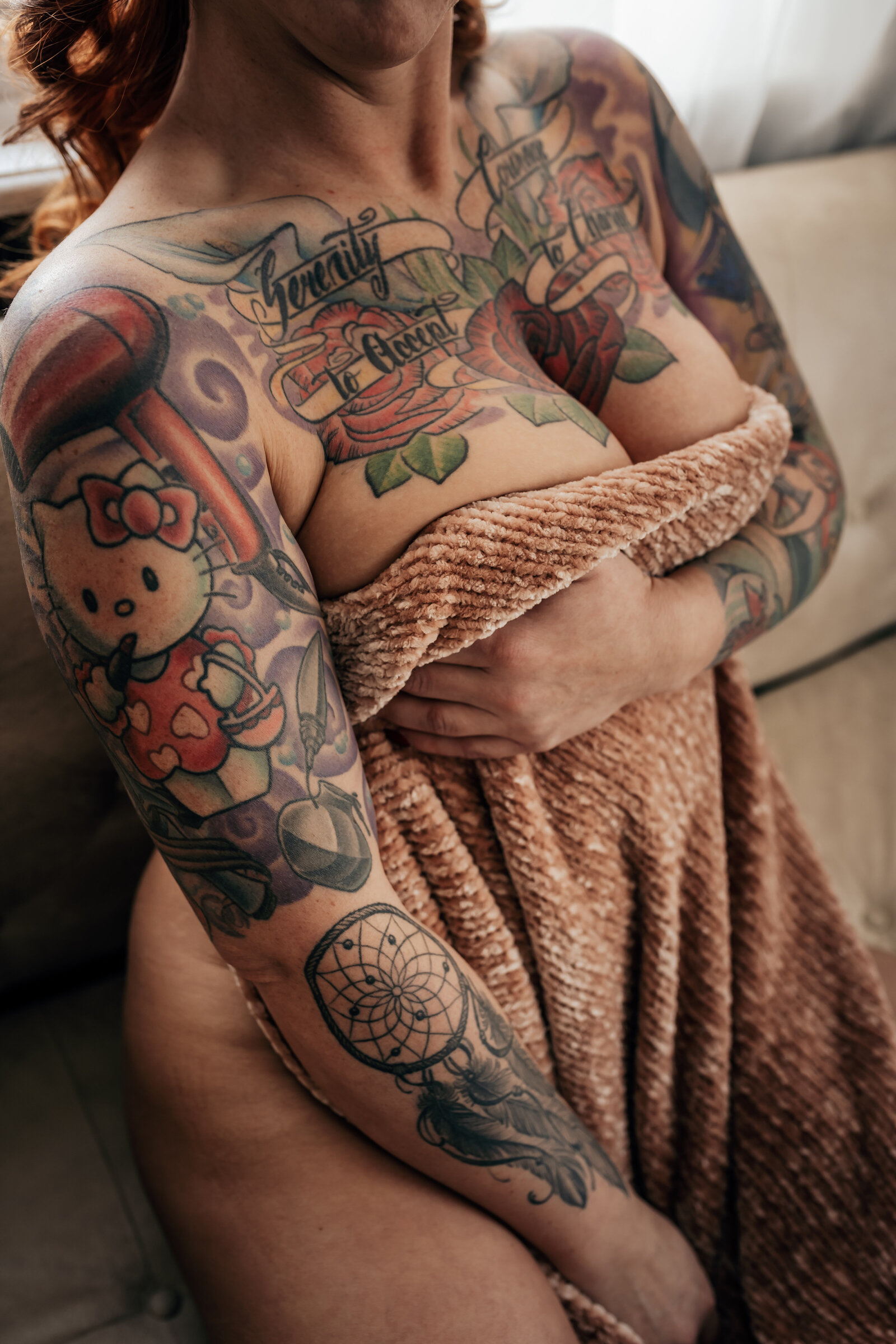 Indiana Inked Magazine, Girls with tattoos boudoir