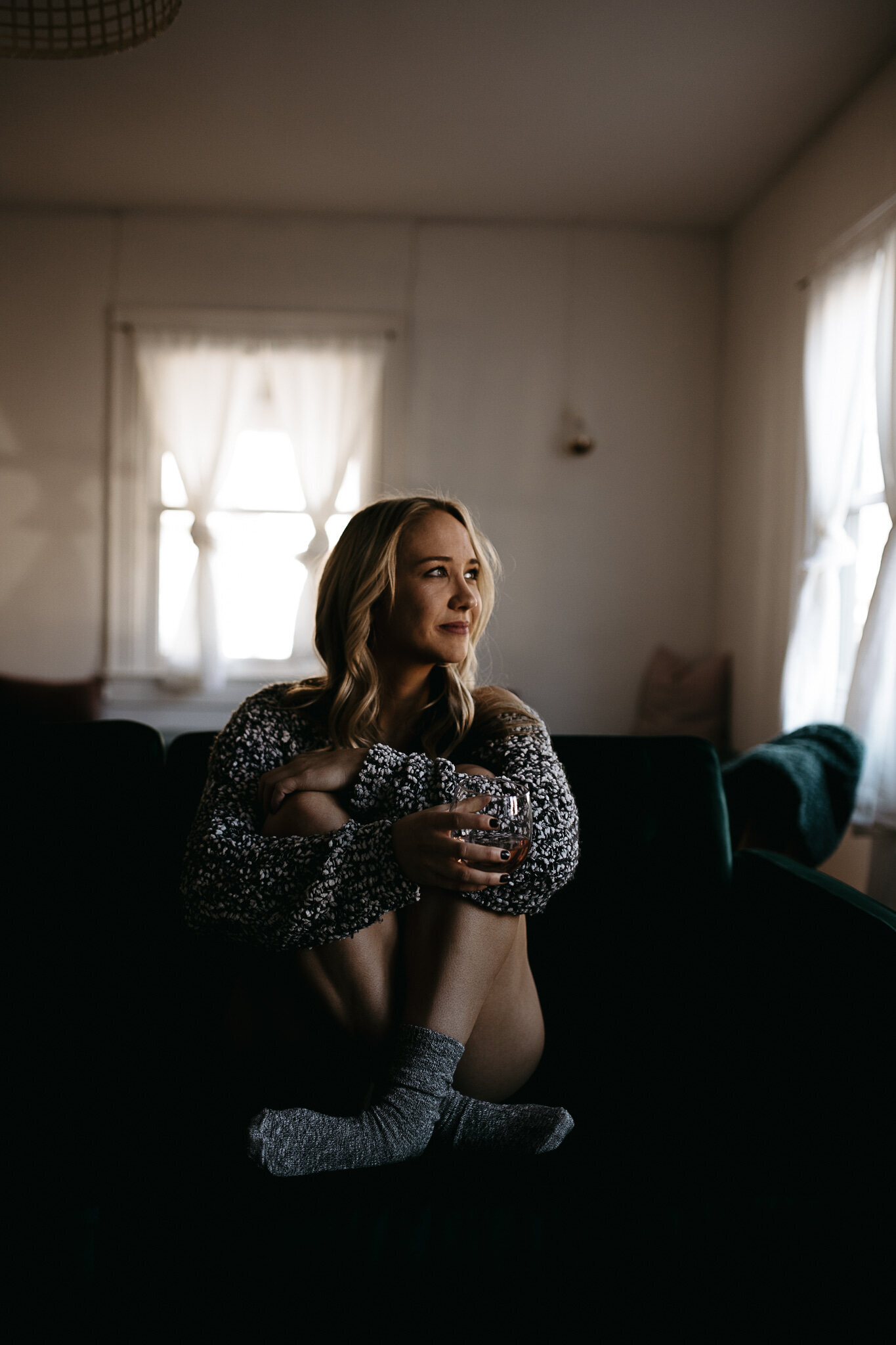 Indianapolis In-Home Boudoir Session