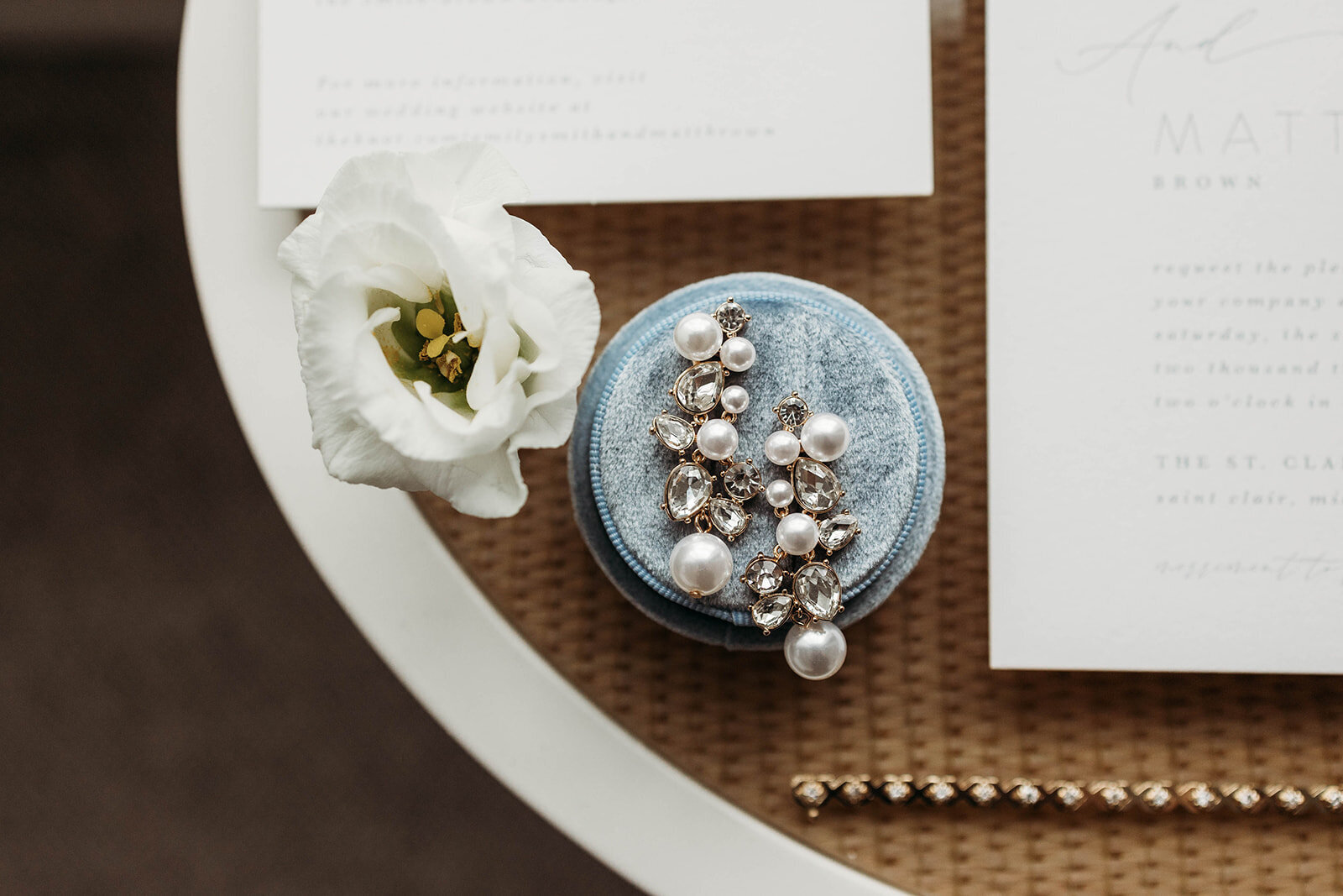 Saint Clair Inn Wedding Details Michigan Photographer K. E. Rogers Photography-4