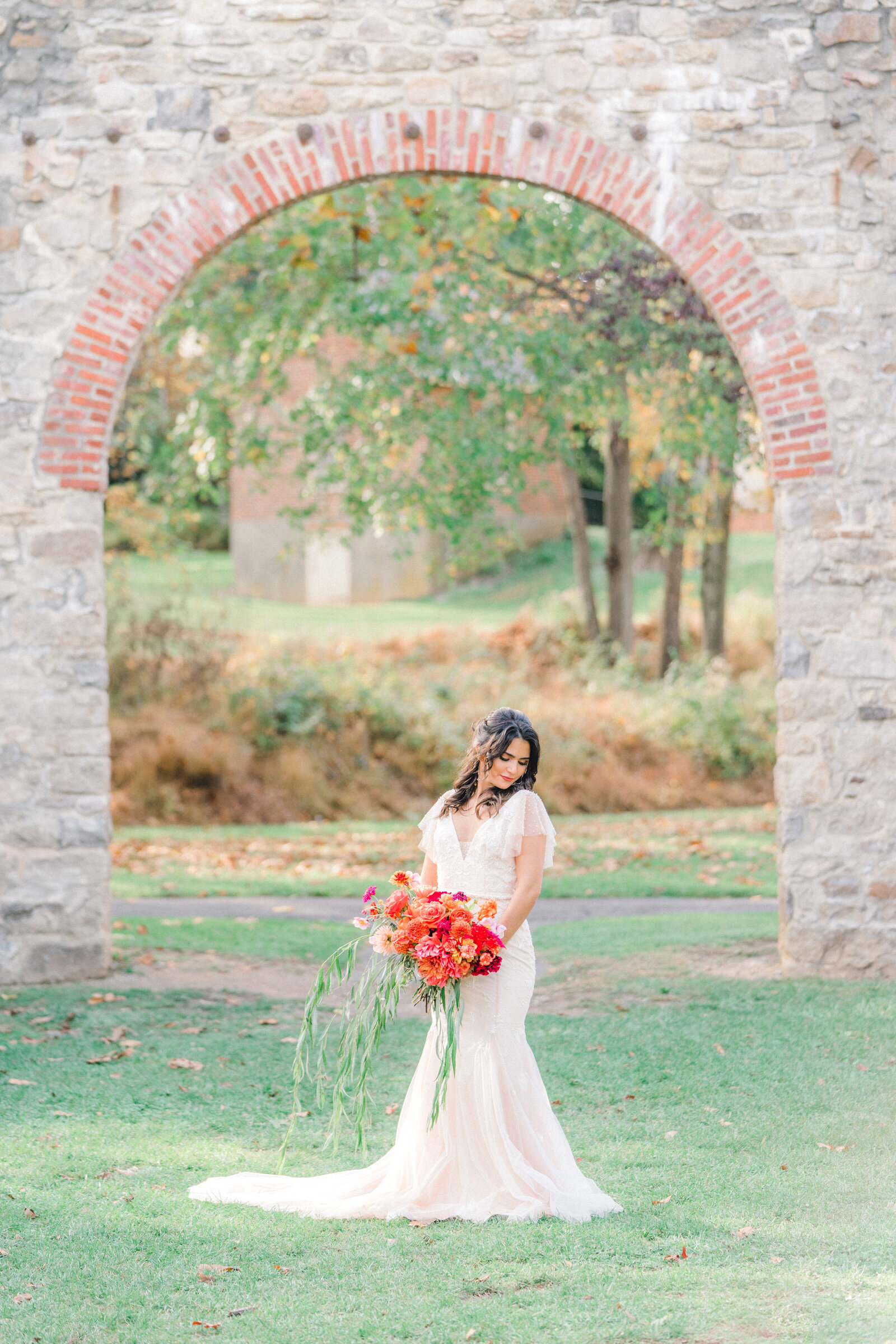 Bridal portrait captured by a Baltimore Maryland wedding photographer
