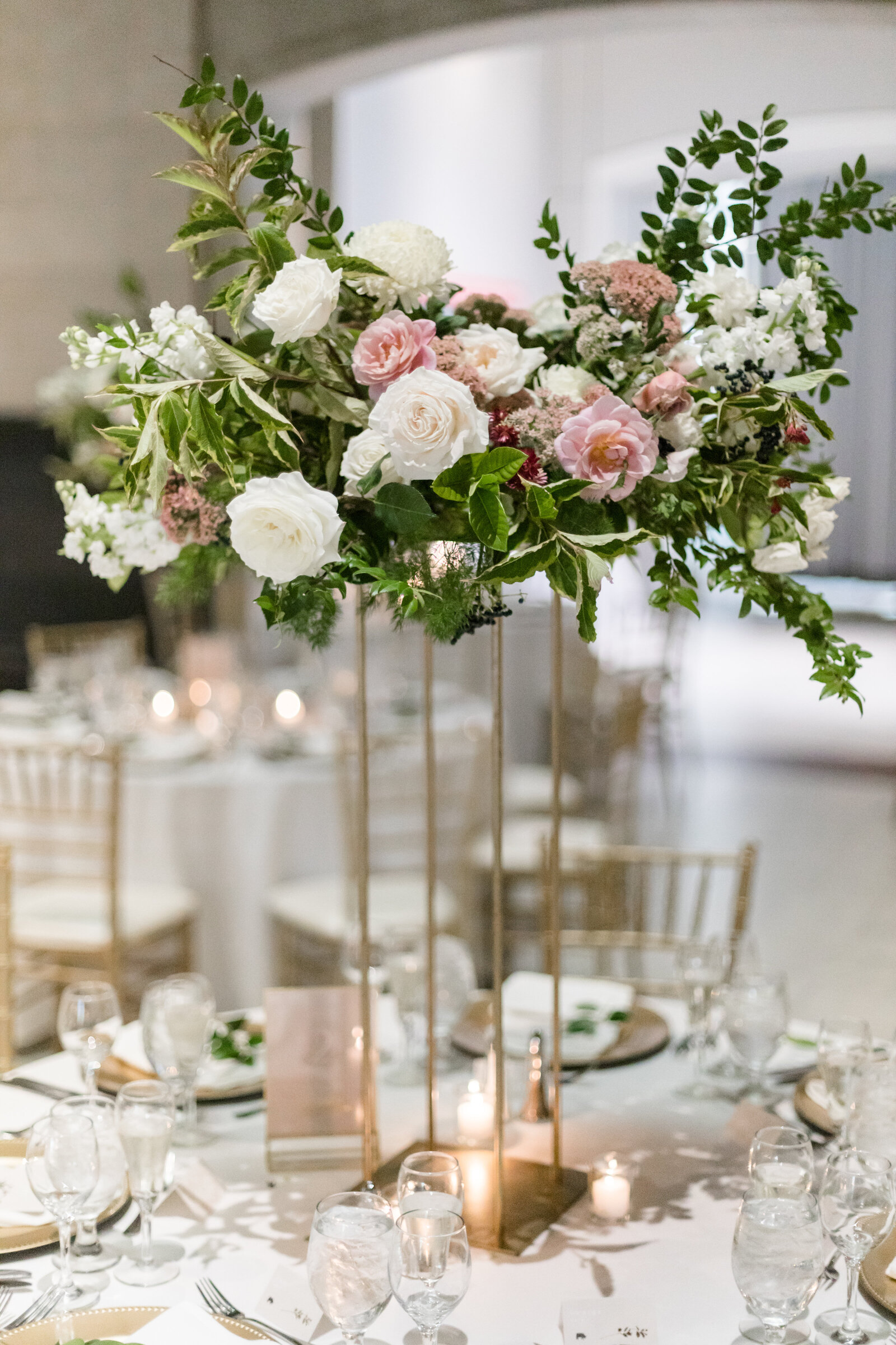 tall centerpiece