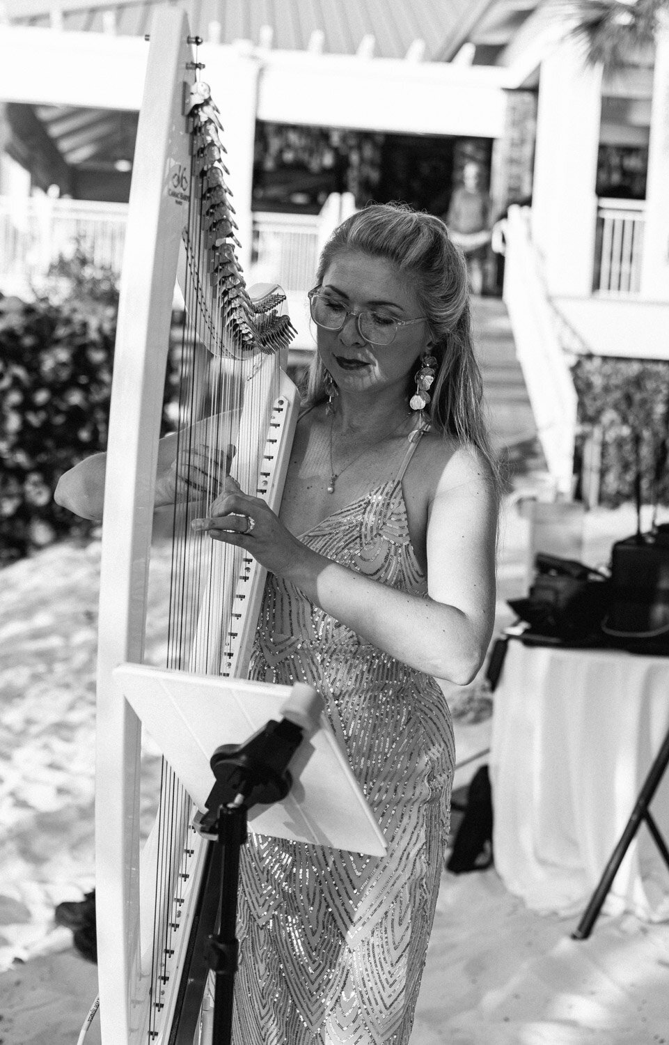 Harpist-Karina-wedding-Largo-Resort-Florida-488