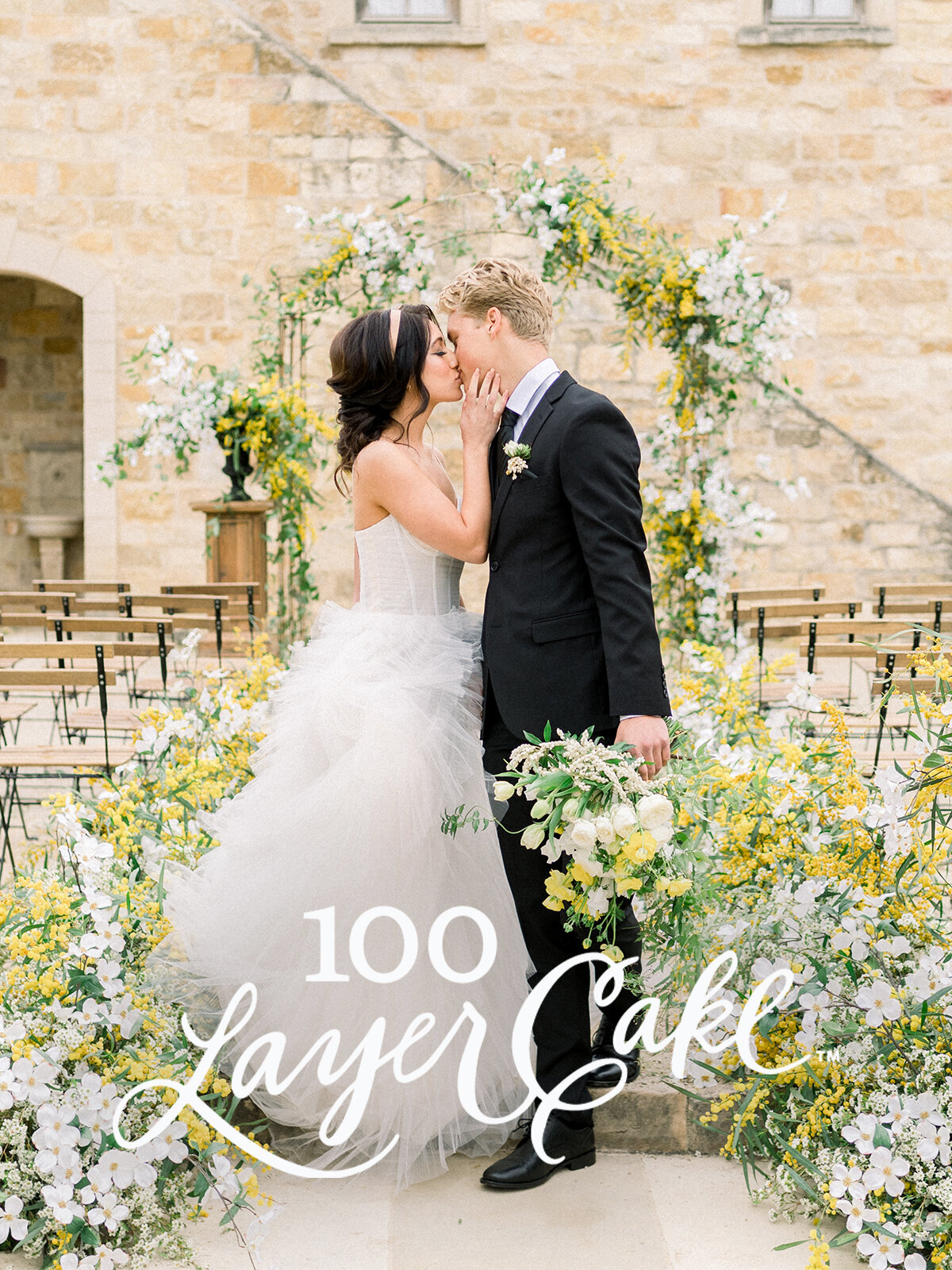 100 Layer Cake  Cover wedding photographer