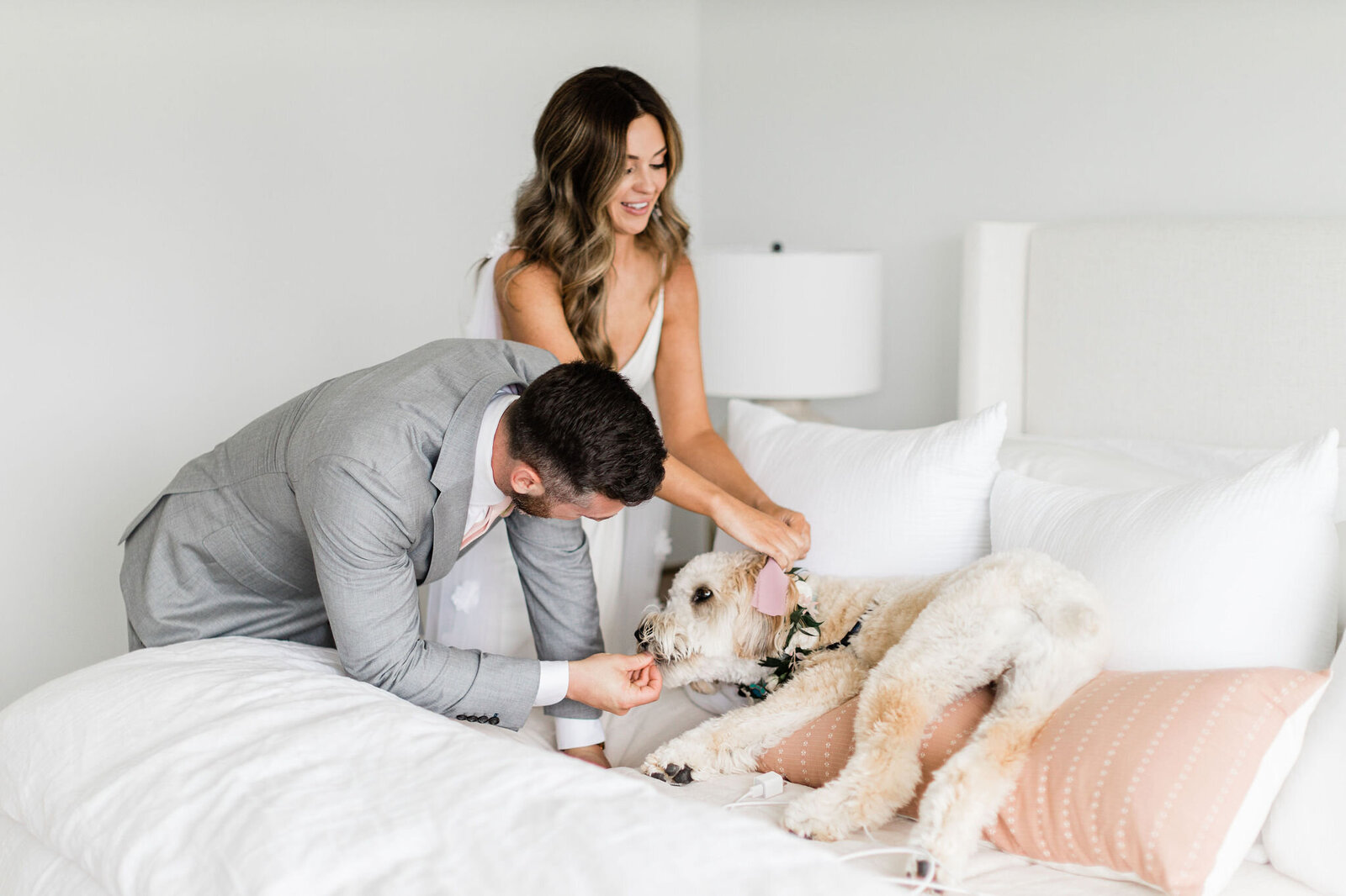 Dogs and Wedding Days | Raleigh NC | The Axtells Photo and Film