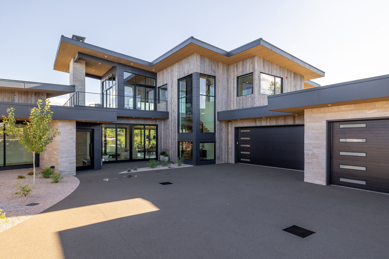 Chalet-and-Co-Park-City-Interior-Designer-luxury-exterior-garage-doors