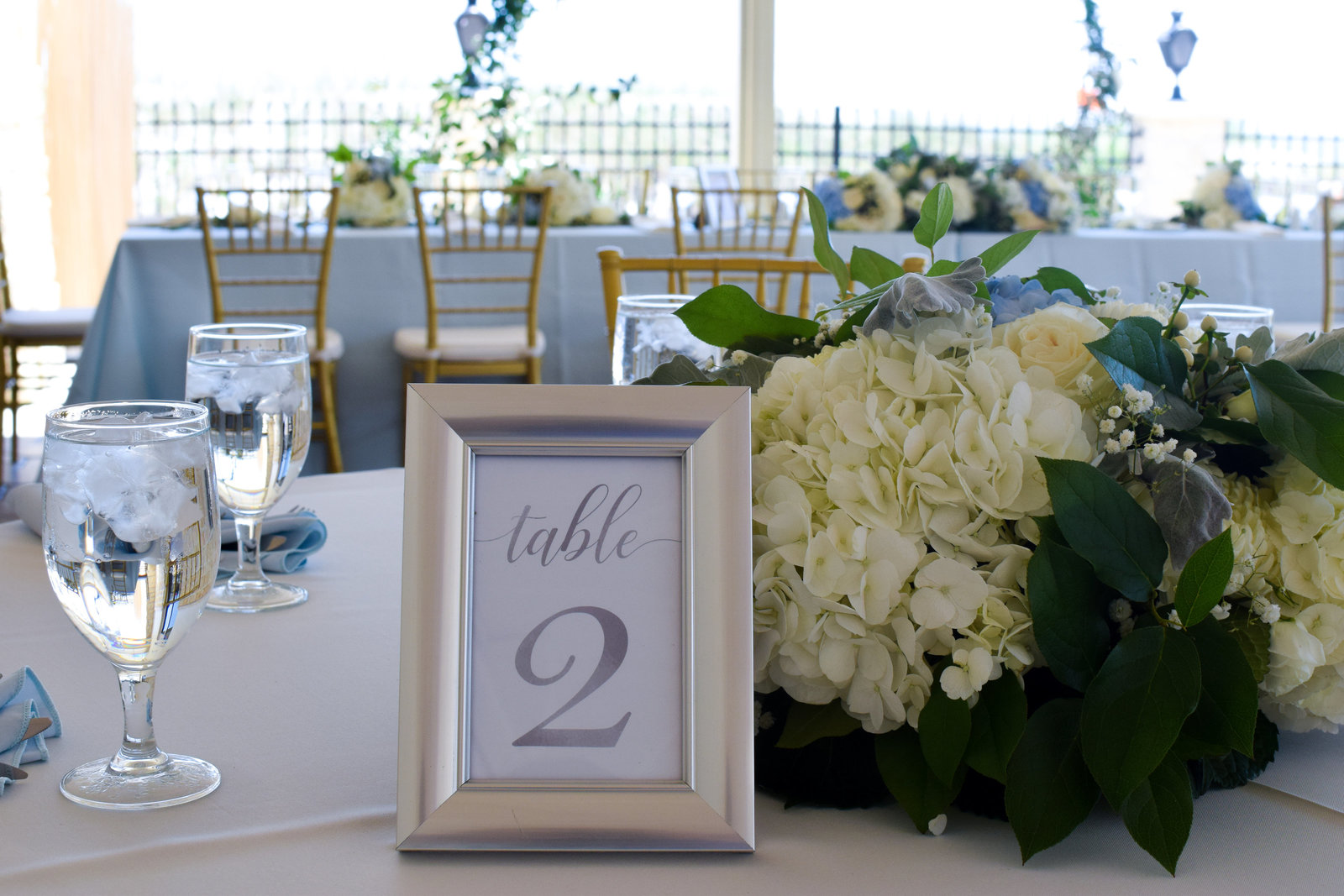 Wedding details table decor  One Ocean Resort Jacksonville Florida