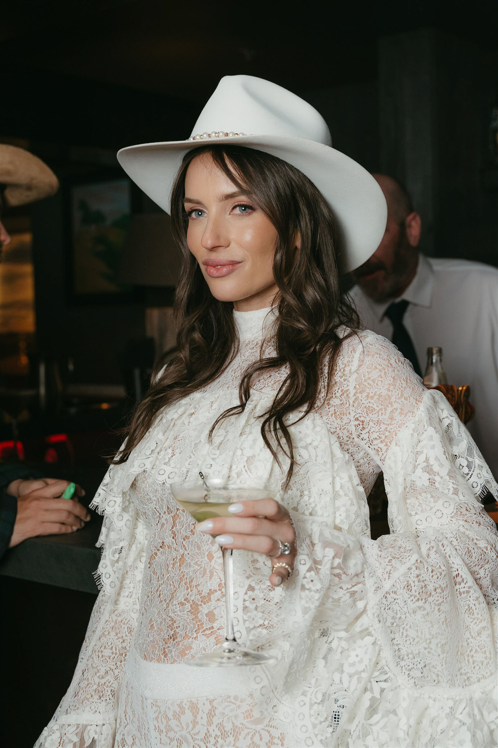 Luxury multi-day wedding celebration in Aspen, Colorado with mountain views, elegant decor, and stylish bride and groom