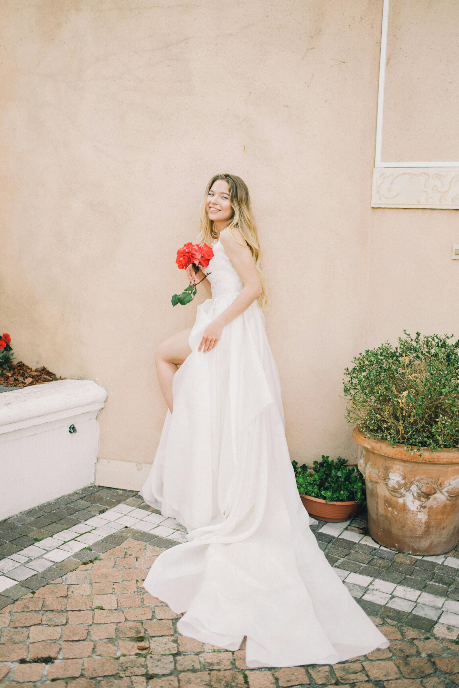 High Low Long Train | Emmanuel's Bridal