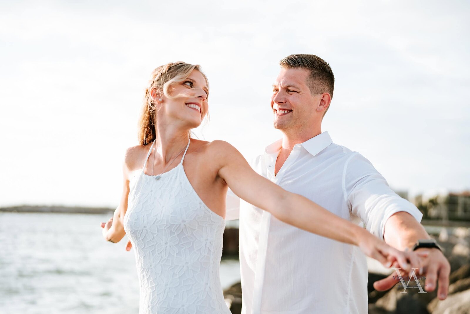 Lakeland Photographer - Clearwater Beach Engagement Session-12