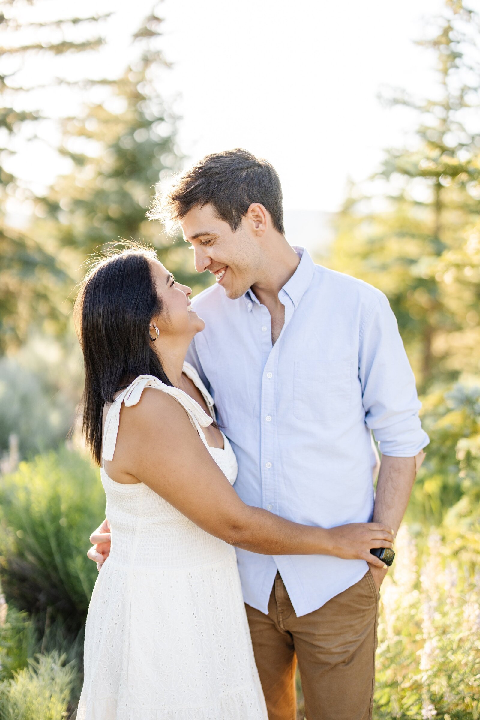 park city engagement photo