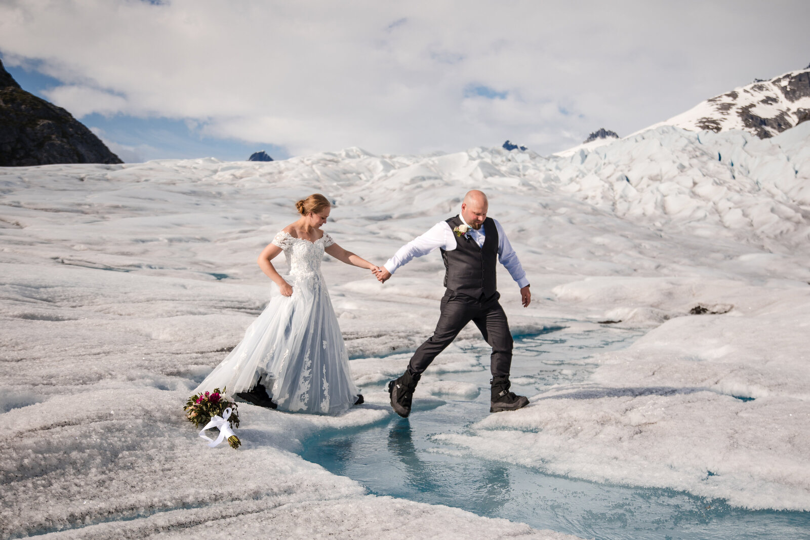 Christine Johnson Photography - Rachel & Bill Glacier Wedding-304