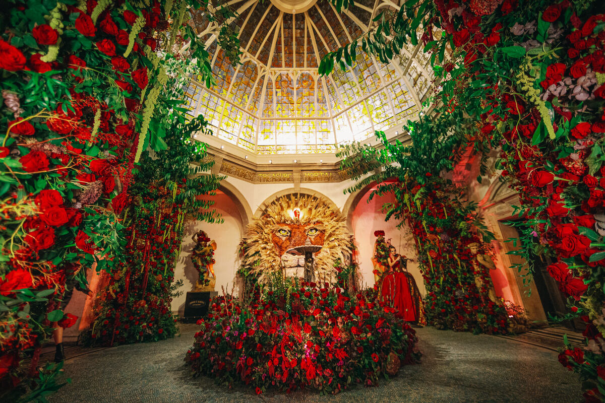 Fantasia II Gala Floral Masterclass at Battersea Arts Centre Planner by Bruce Russell Events68