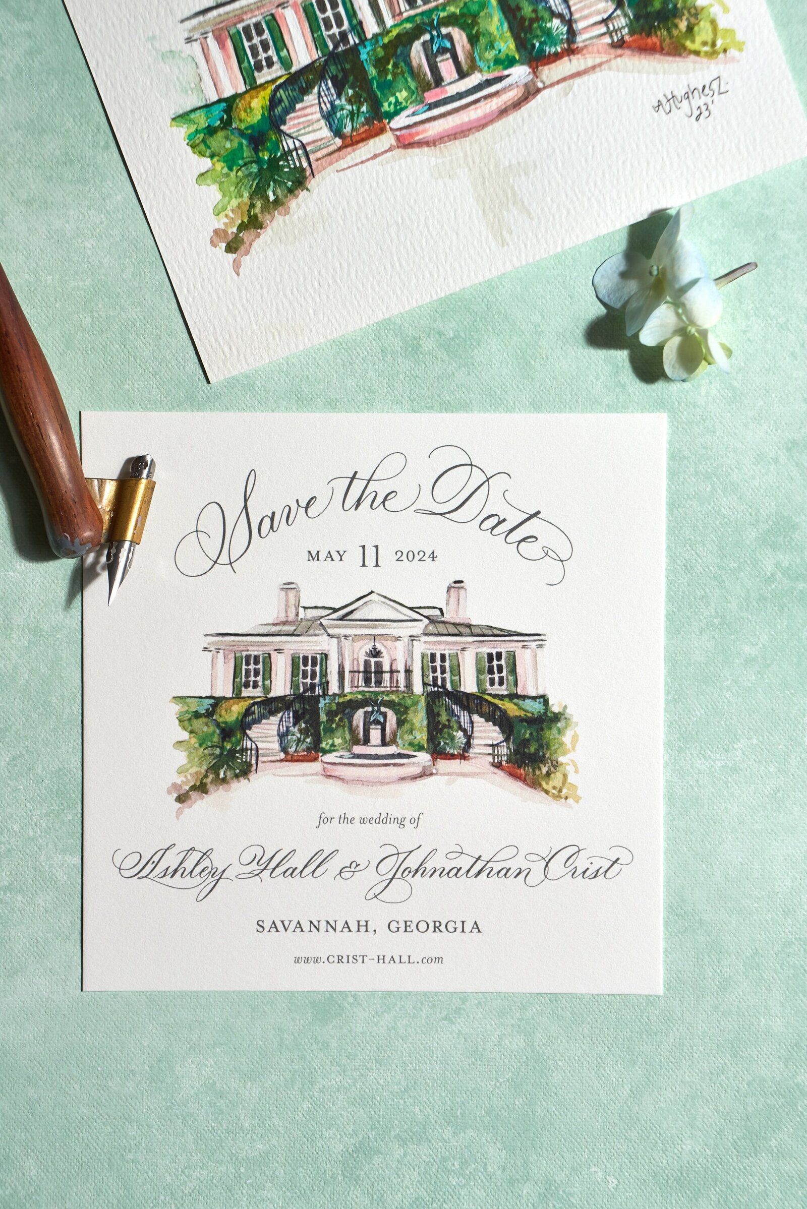 LowcountryPaperCo_Ashley&Johnathan_SaveTheDate