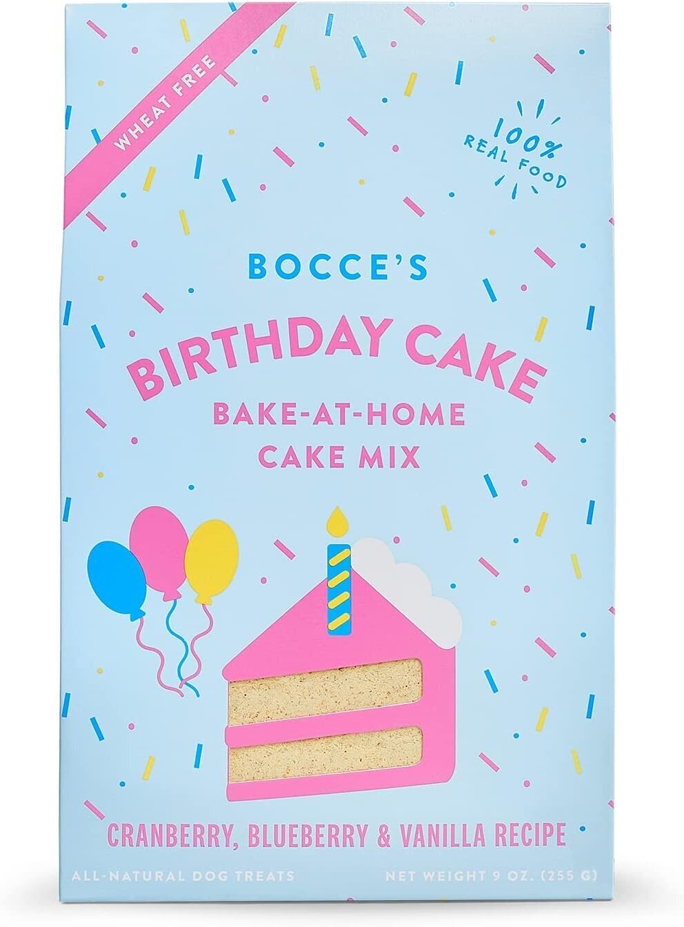 All-Natural Bake At Home Dog Treat Birthday Cake Mix